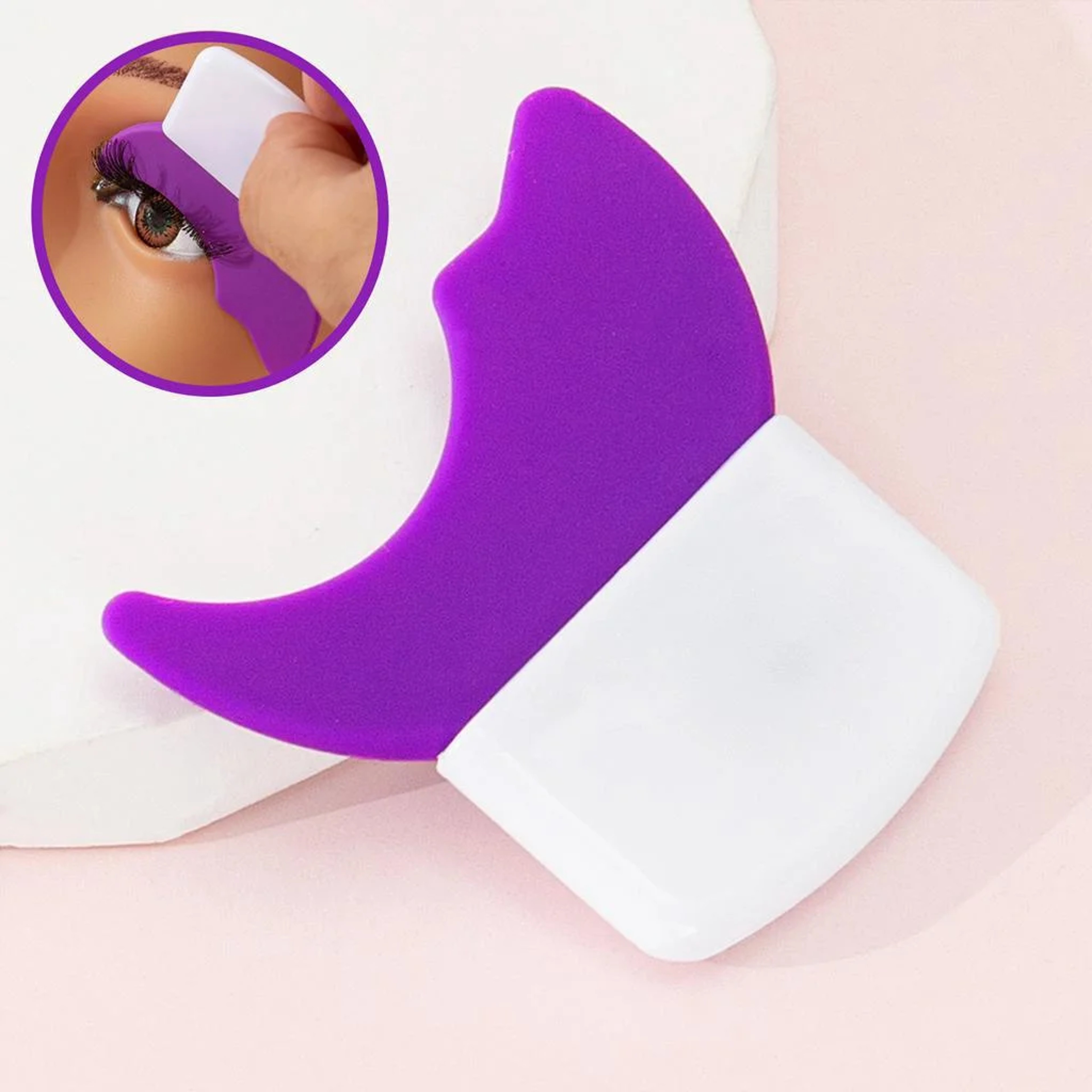 Reusable Silicone Eye Makeup Tool Multifunctional For Mascara Eyeliner And Eyeshadow Ideal For Begi 6