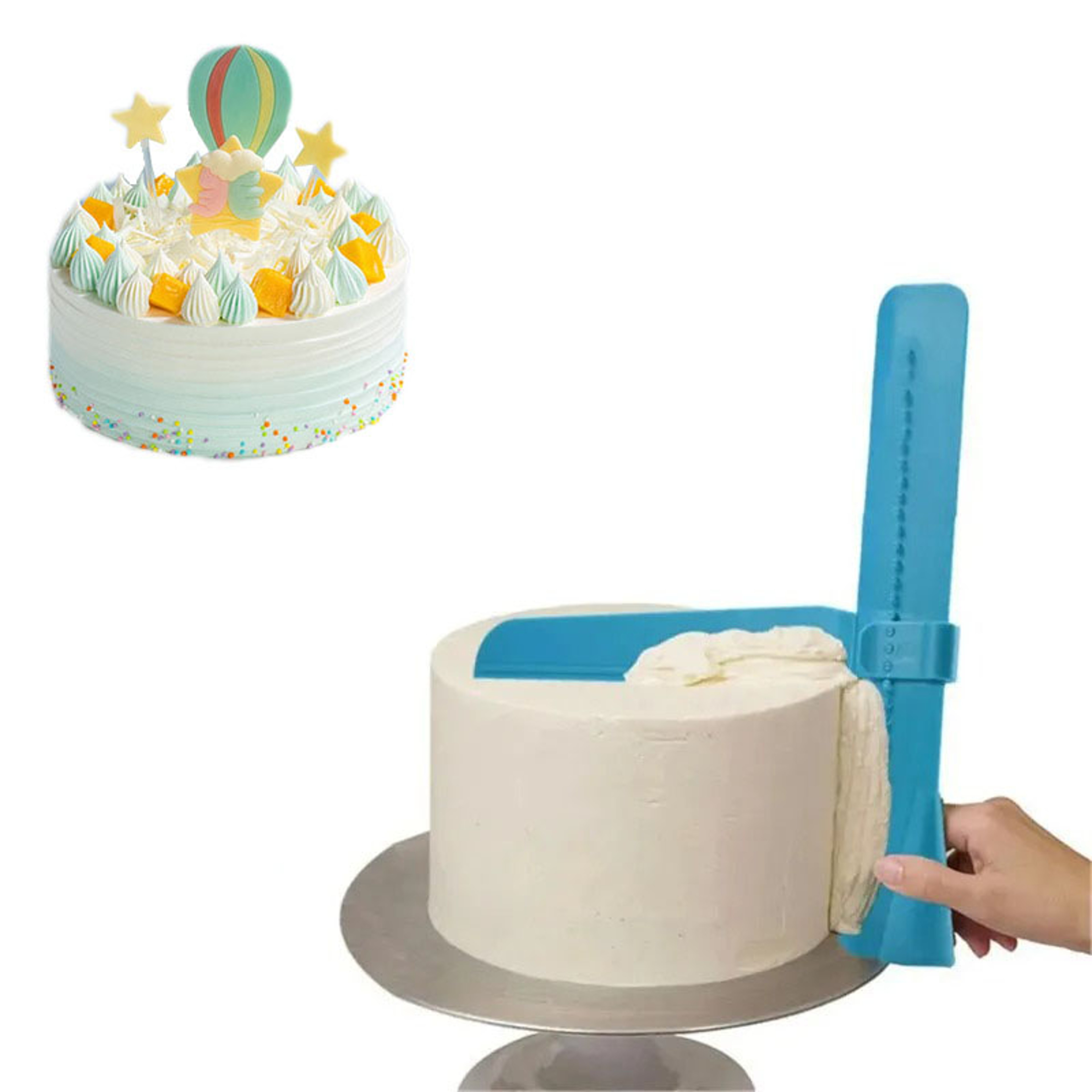 Fondant Cake Scraper Smoother Spatulas For Professional Decor 3
