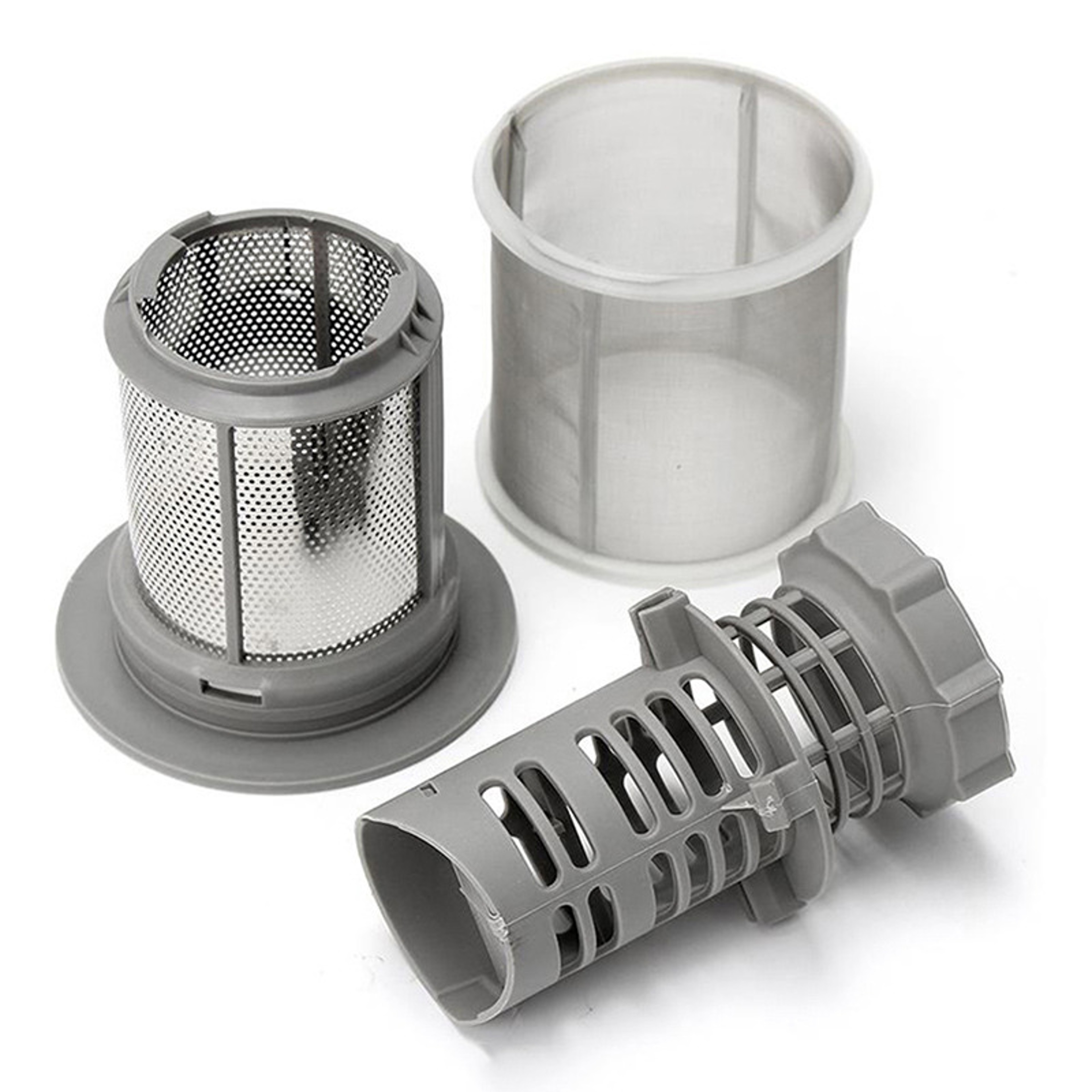 Stainless Steel Mesh Filter Replacement Set For Kitchen Dishwasher Screen 1