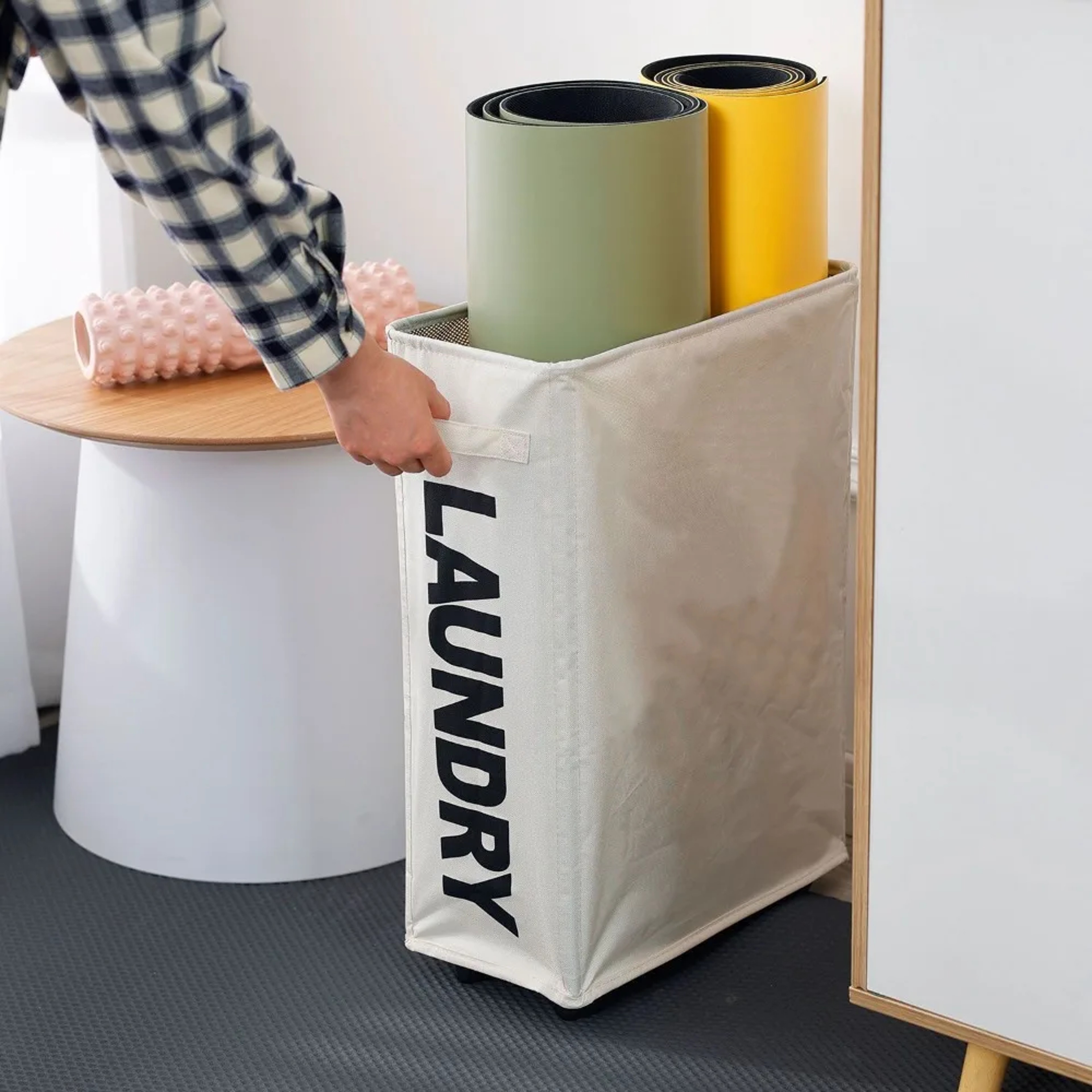 Modern Multifunctional Storage Basket Household Dustproof Organizer 4