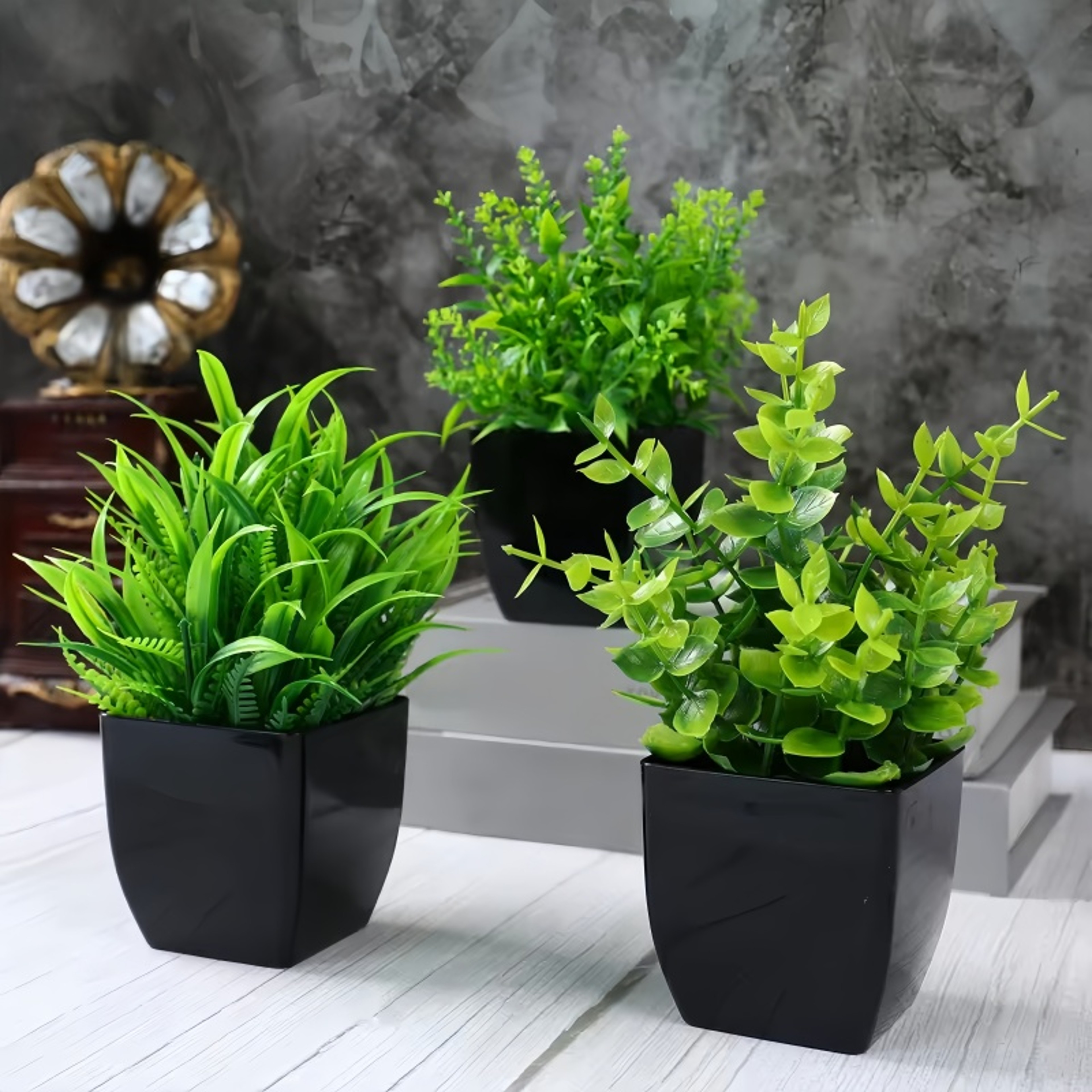 Decorative Artificial Green Plants for Wedding, Birthday, and Party Scenes – view 1