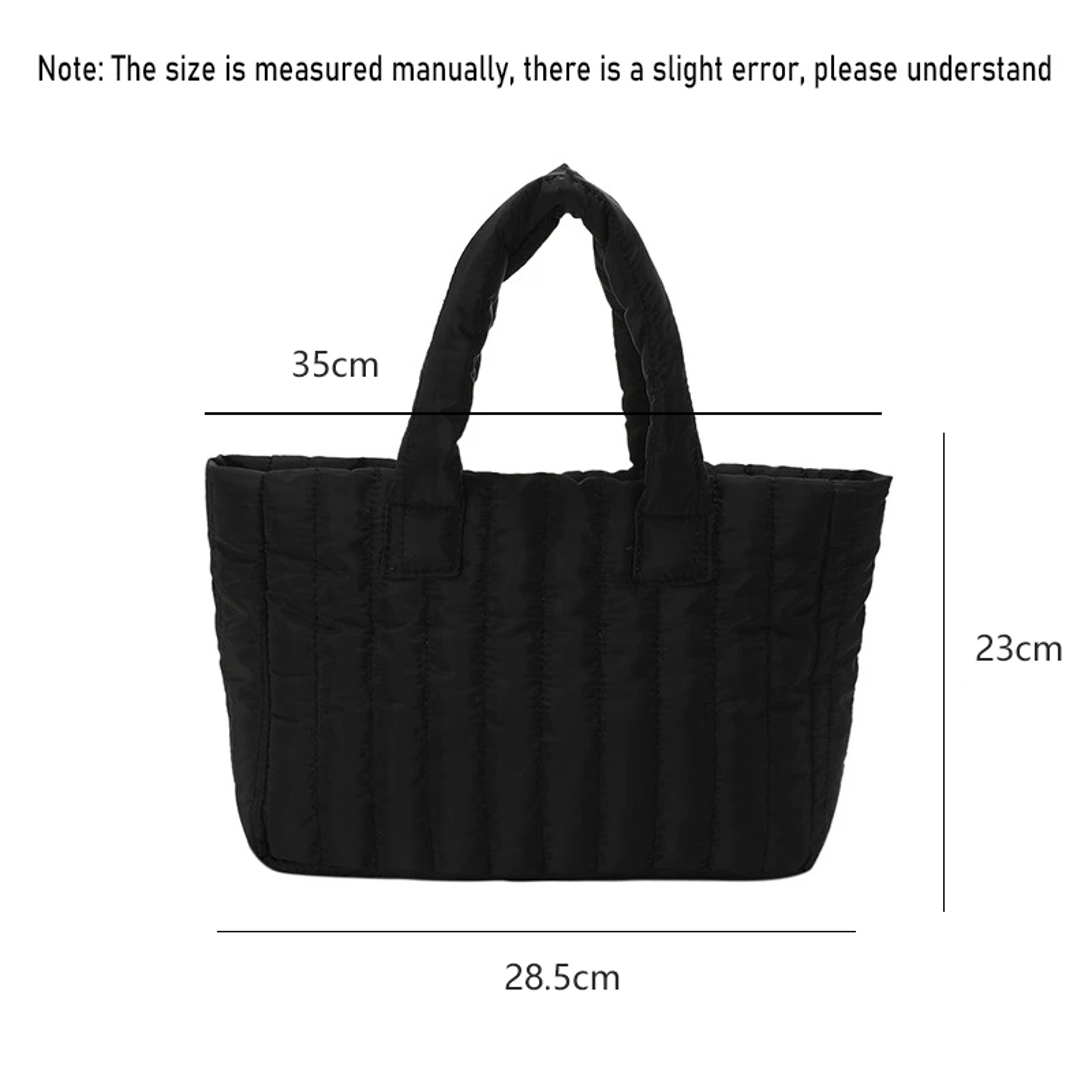Casual Fashion Womens Tote Bag Elegant Handbag Large Capacity With NonSlip Base 2