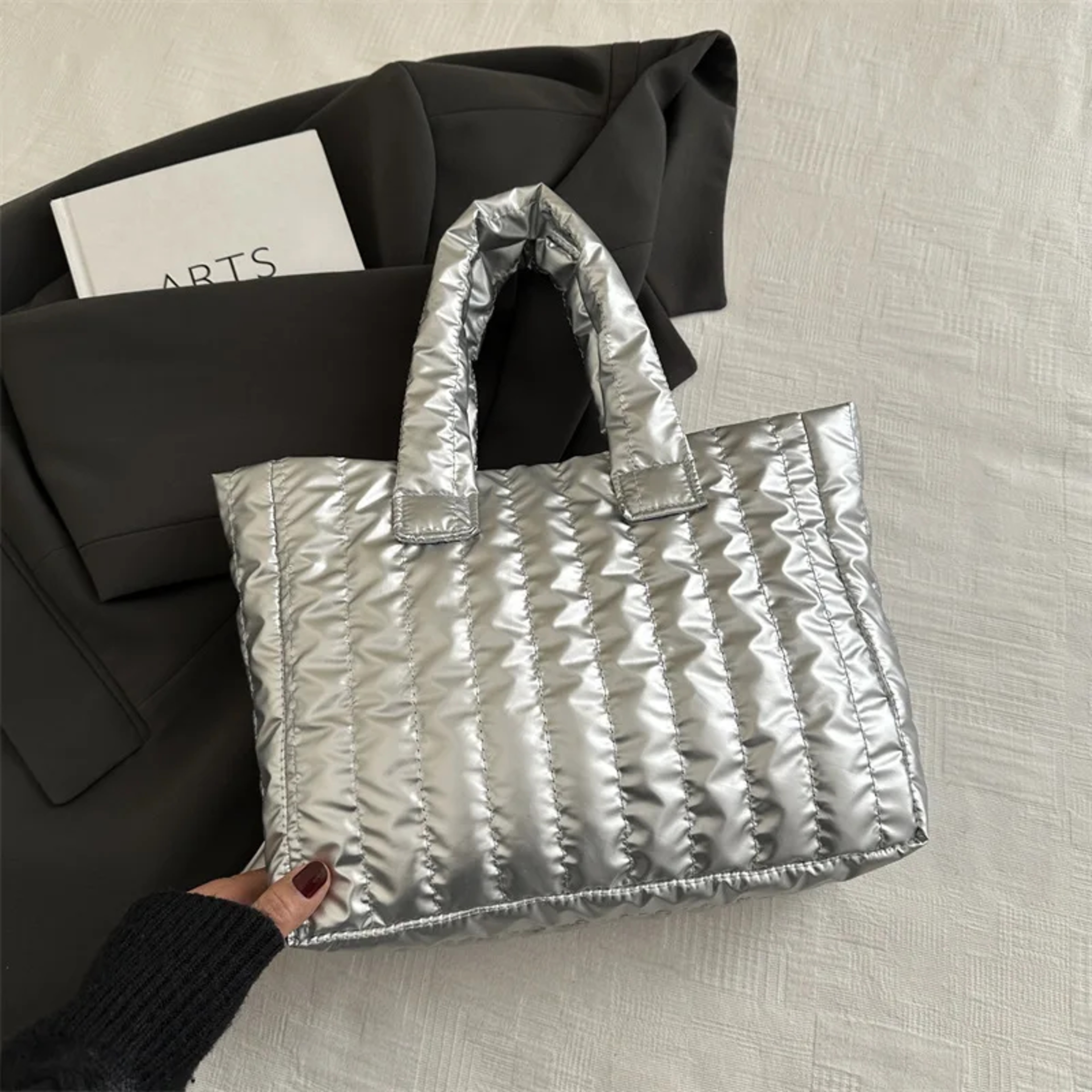 Casual Fashion Womens Tote Bag Elegant Handbag Large Capacity With NonSlip Base 5