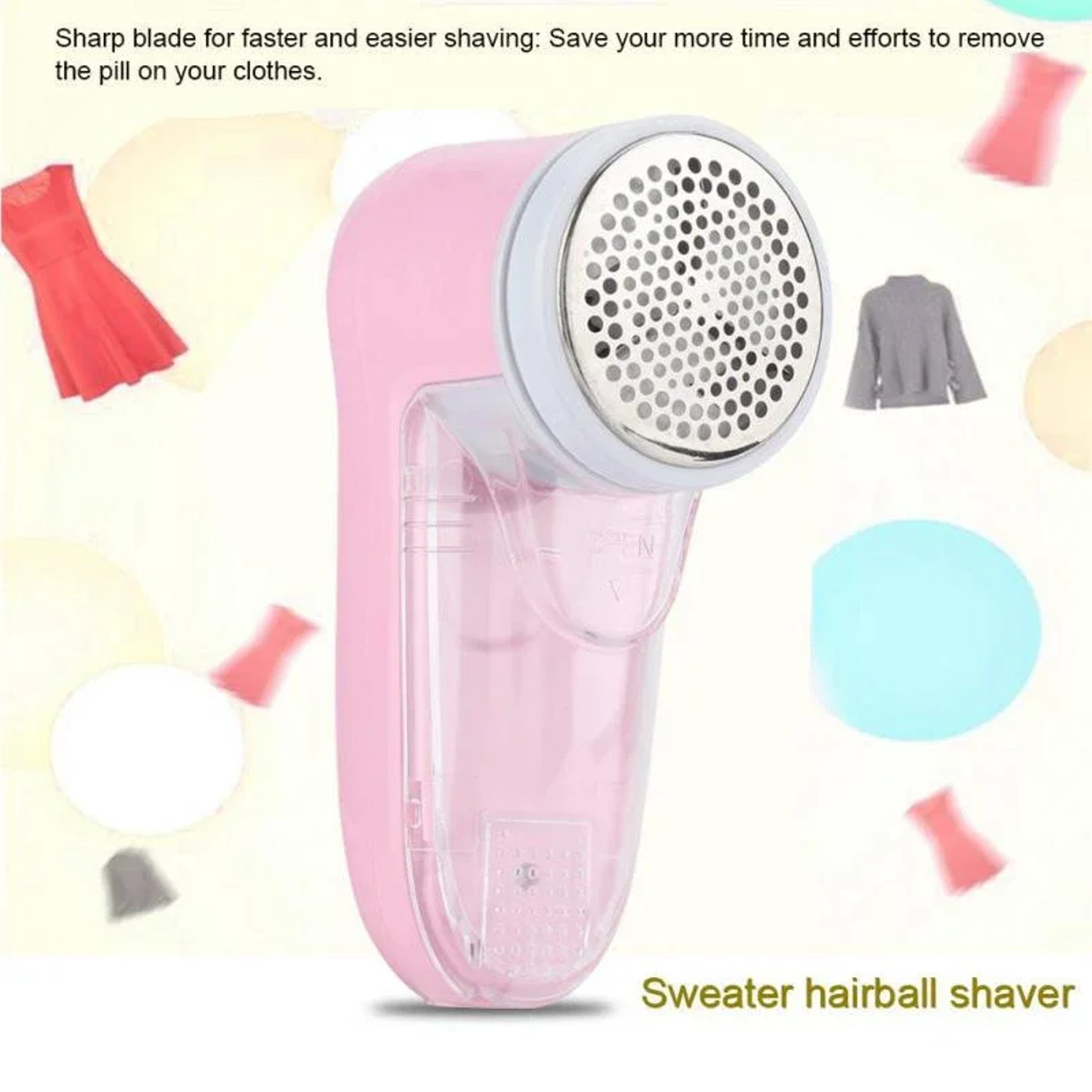 Electric Portable Lint Remover For Clothes Fabric Shaver Sweater Fluff Remover From Pellets On Clot 2