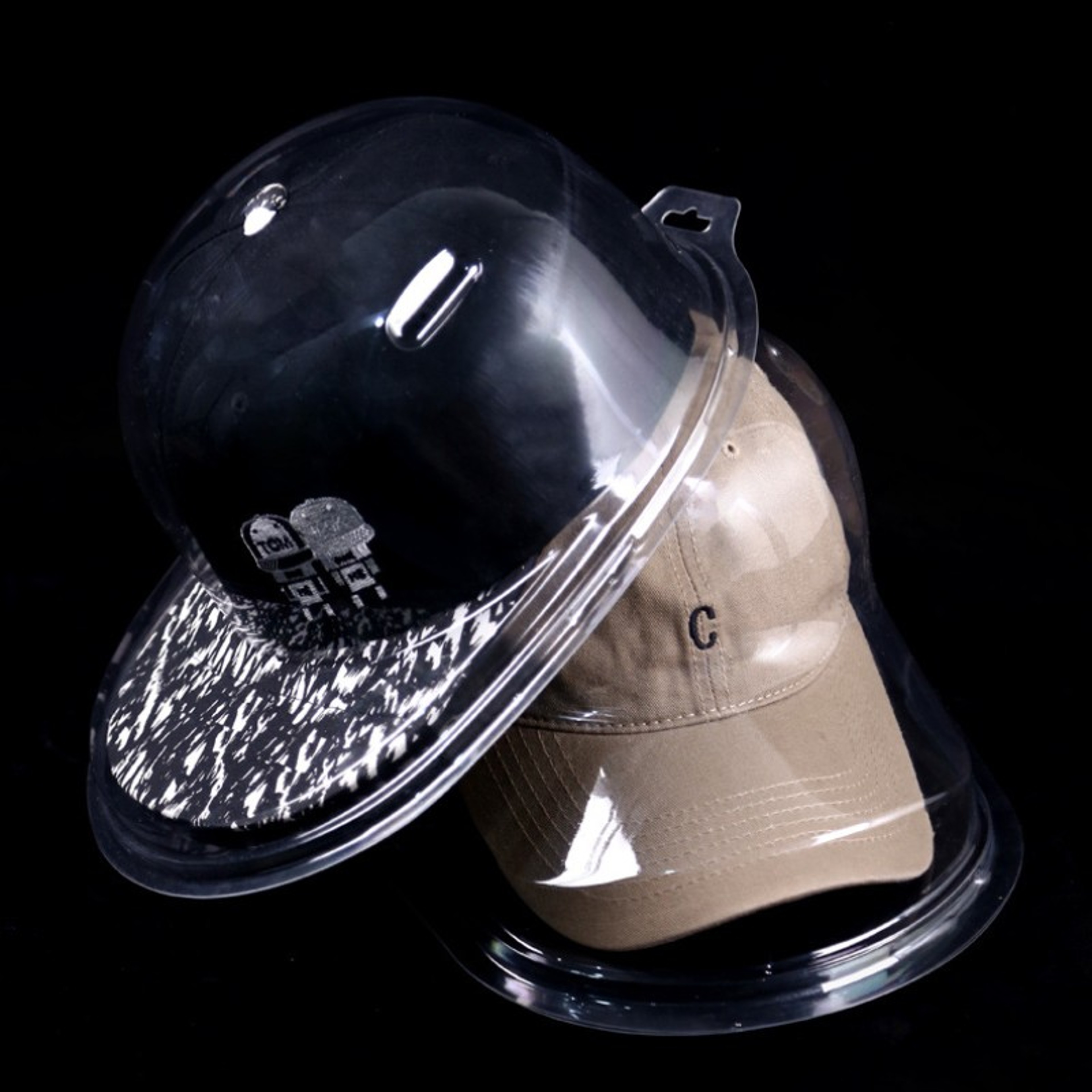 Baseball Cap Display Stand With Dust Cover Transparent Box For AntiDeformation Storage  Hanging Sup 3