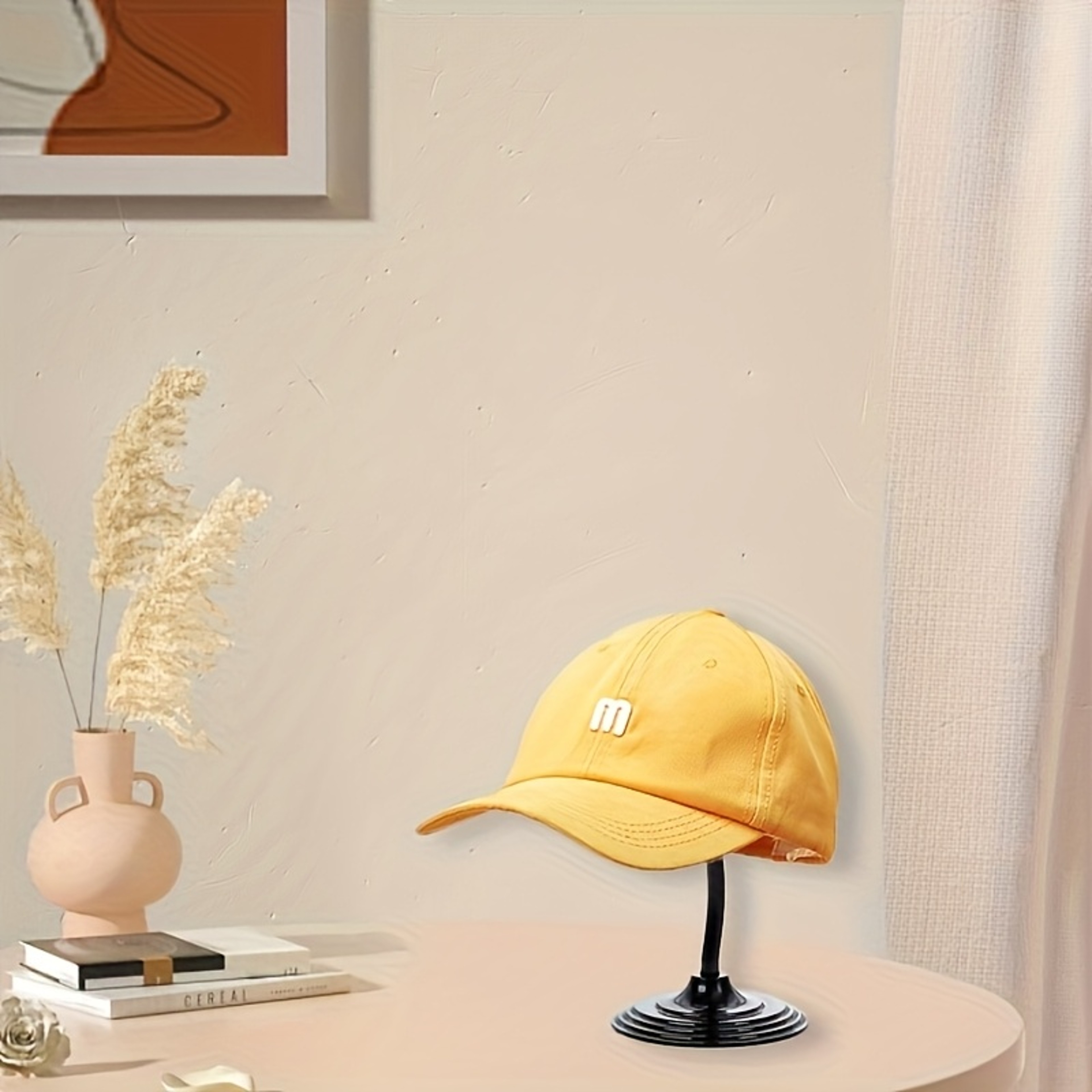 Freestanding Hat  Wig Display Rack Versatile Cap Storage Stand For Home  Shop 3