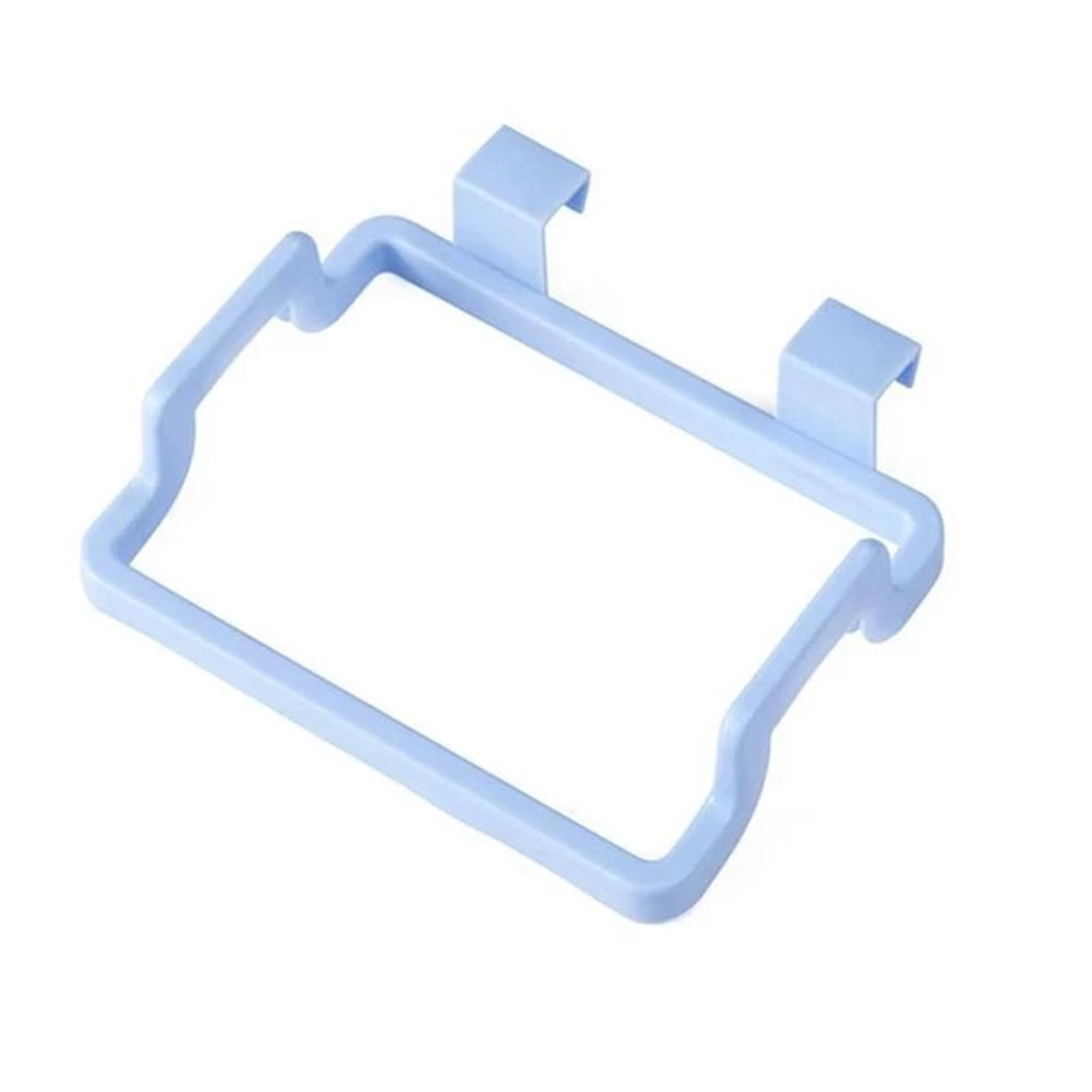 Plastic Door Back Garbage Bag Rack Kitchen Cabinet Hanger SpaceSaving Storage Hook For Bags Cloth   4