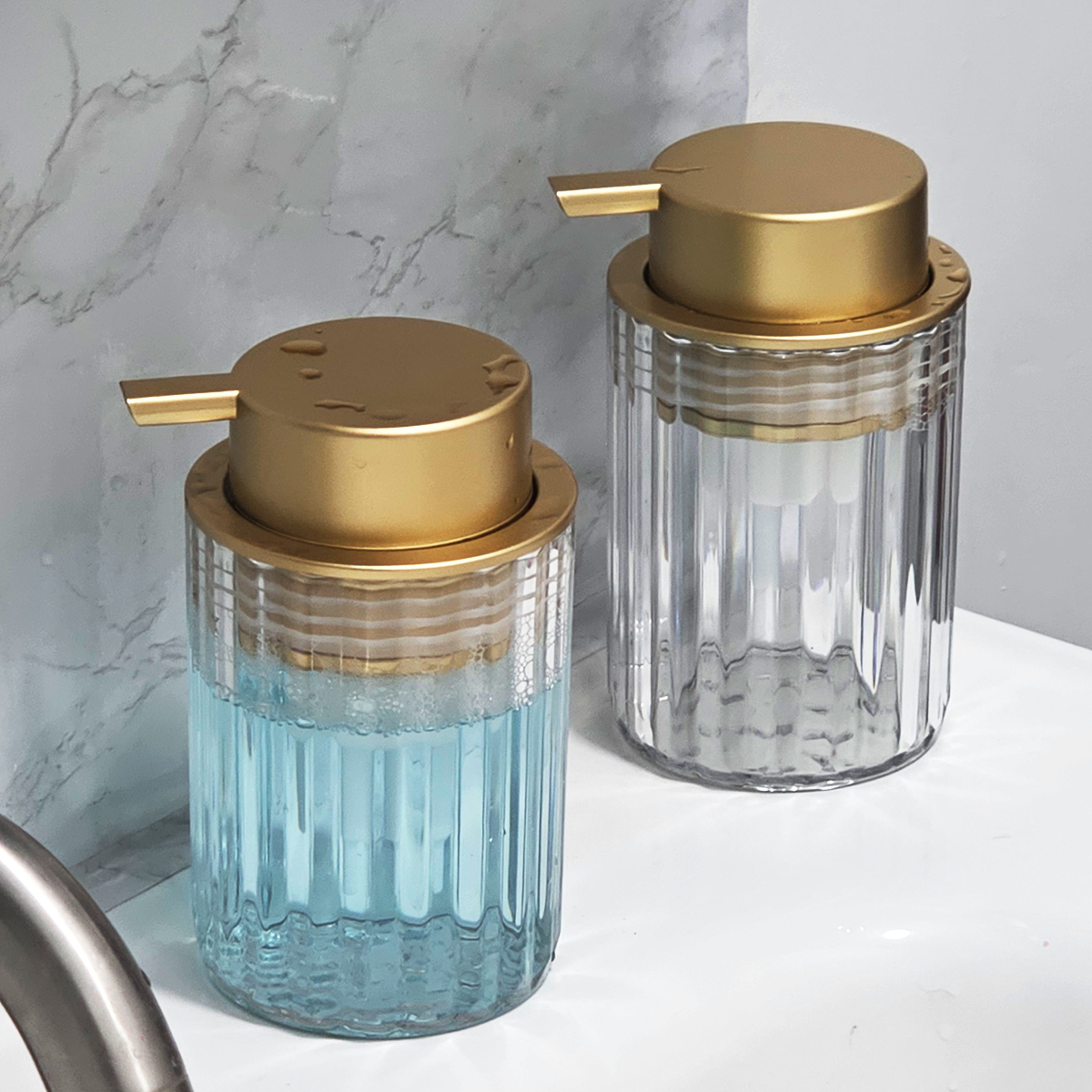 Hand Foaming Soap Dispenser Bottle Elegant Foam Design For Kitchen  Bathroom Countertops 2