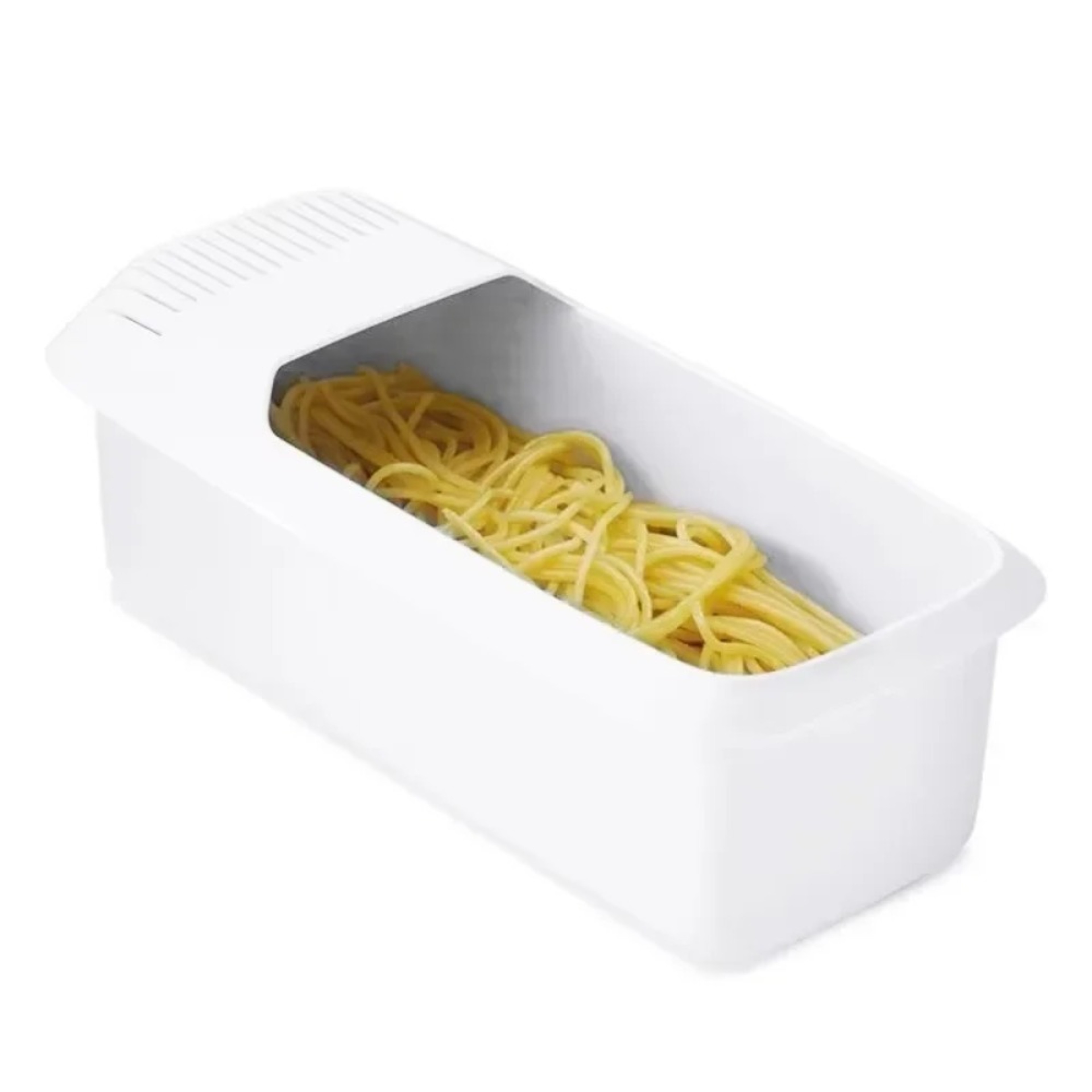 Microwave Noodles Pasta Cooker With Strainer EcoFriendly Plastic Spaghetti  Vegetable Steamer 1