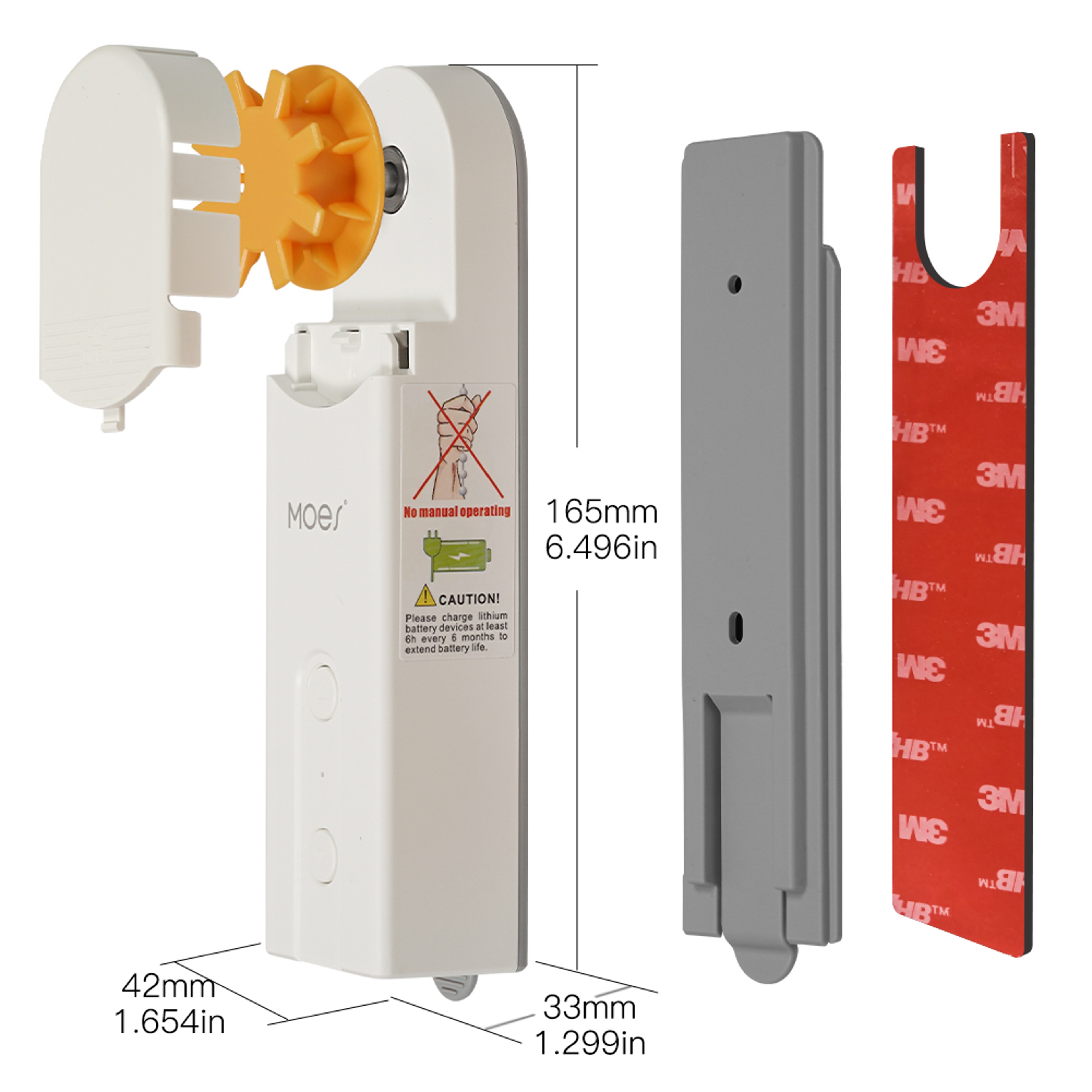 Smart Roller Blind Motor With Tuya App Control For Motorized Roller Blinds Compatible With Alexa An 5