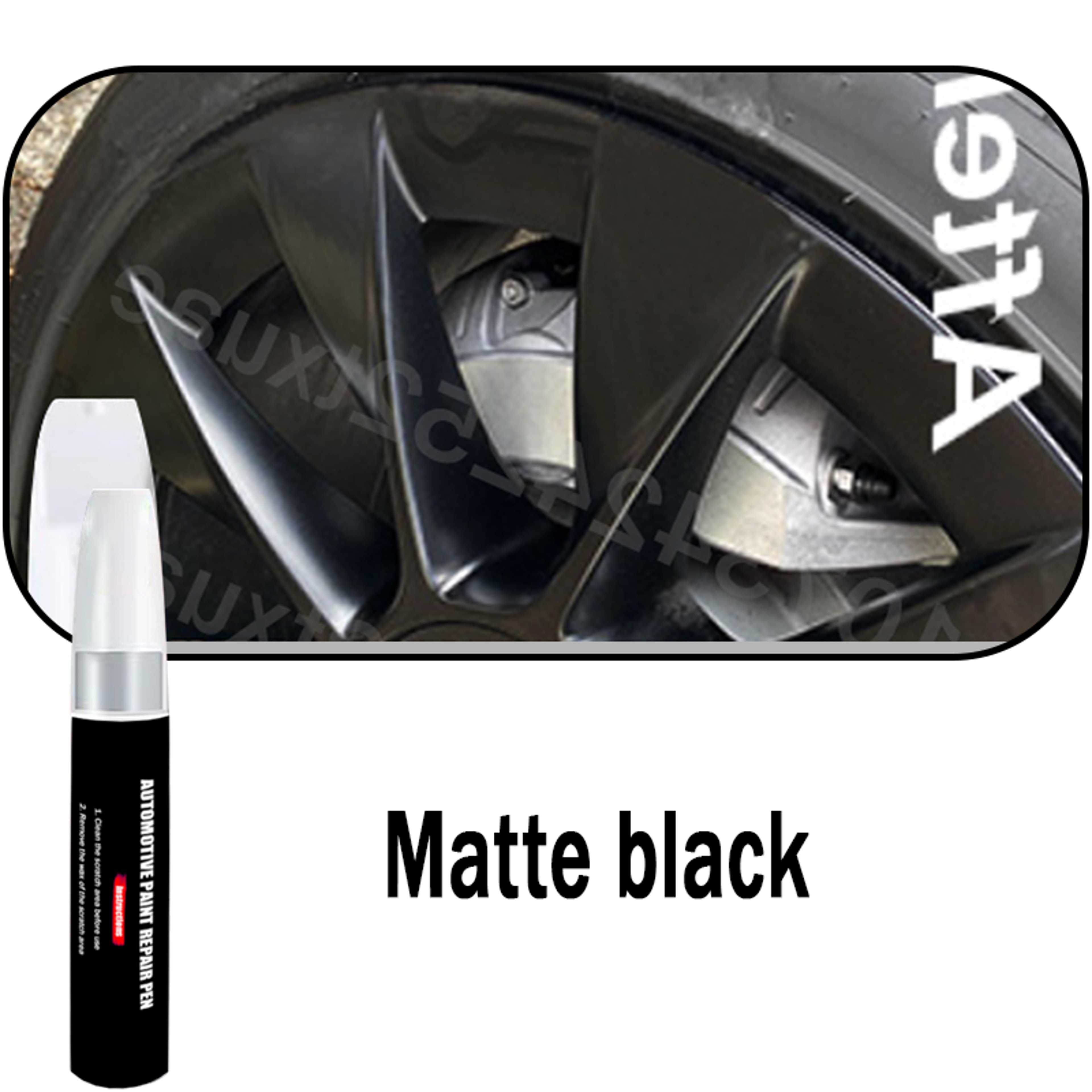 Precision Car Wheel Touch Up Pen For Rim Scratch Repair Quick Dry Alloy Wheel Paint Repair Pen 5