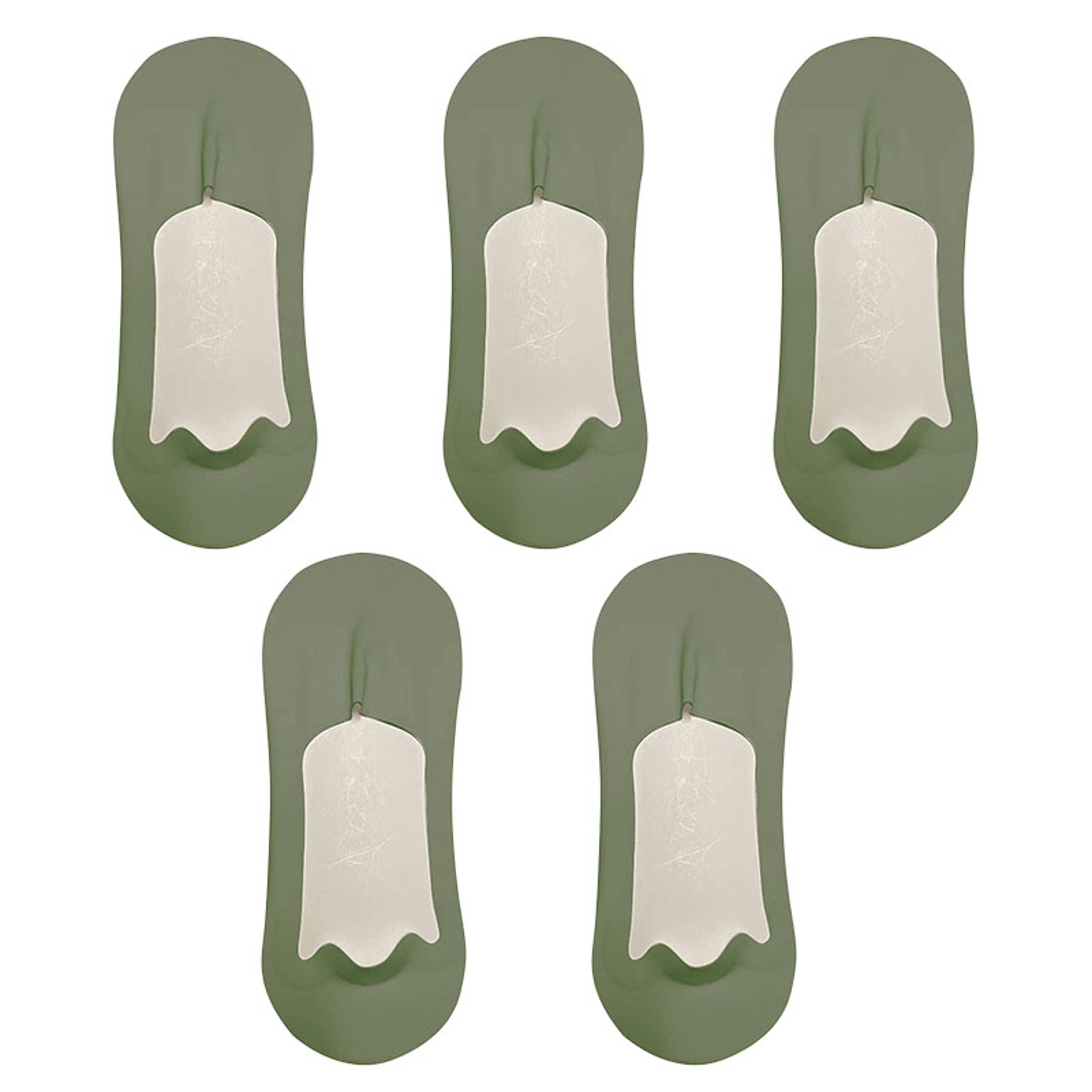 Ultra Thin Men No Show Socks Breathable Cotton Summer Non Slip Boat Socks 7