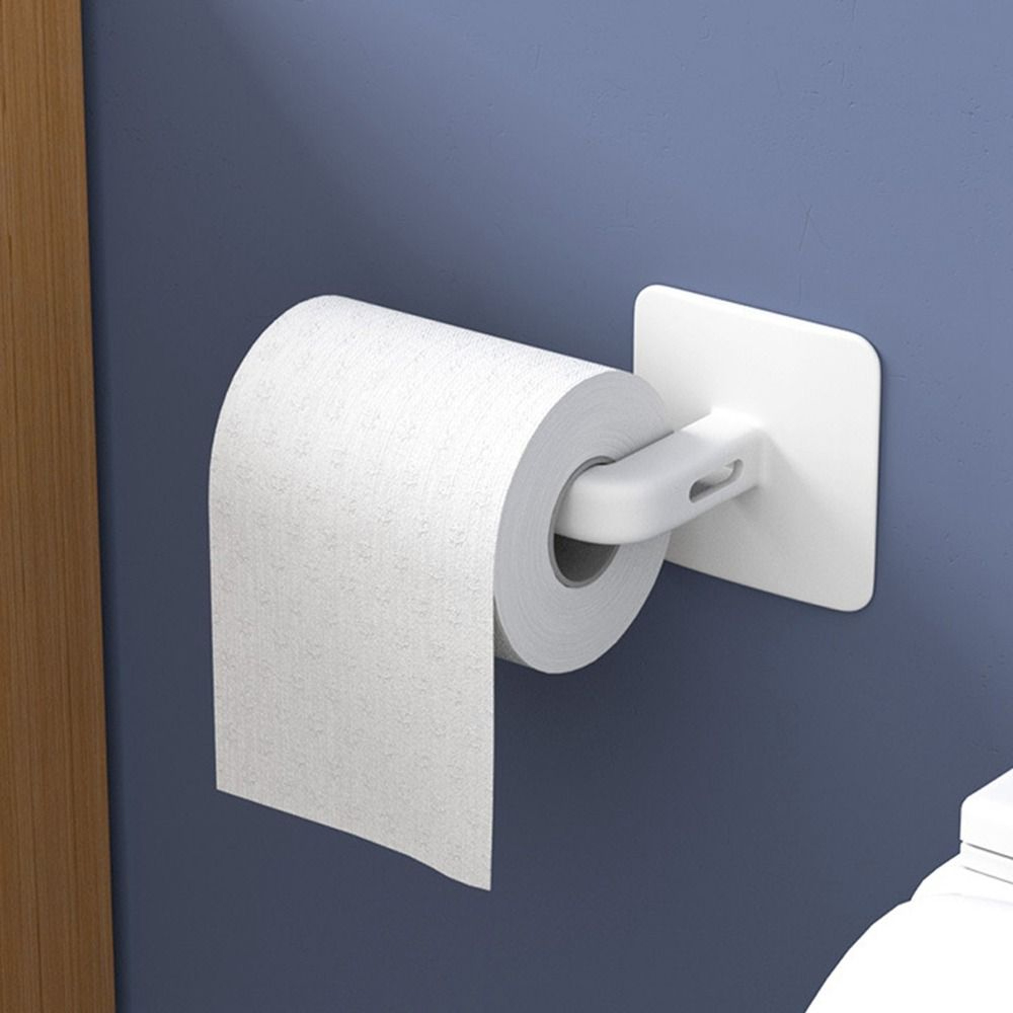 MultiFunctional SelfAdhesive Storage Rack For Bathroom  Kitchen 3