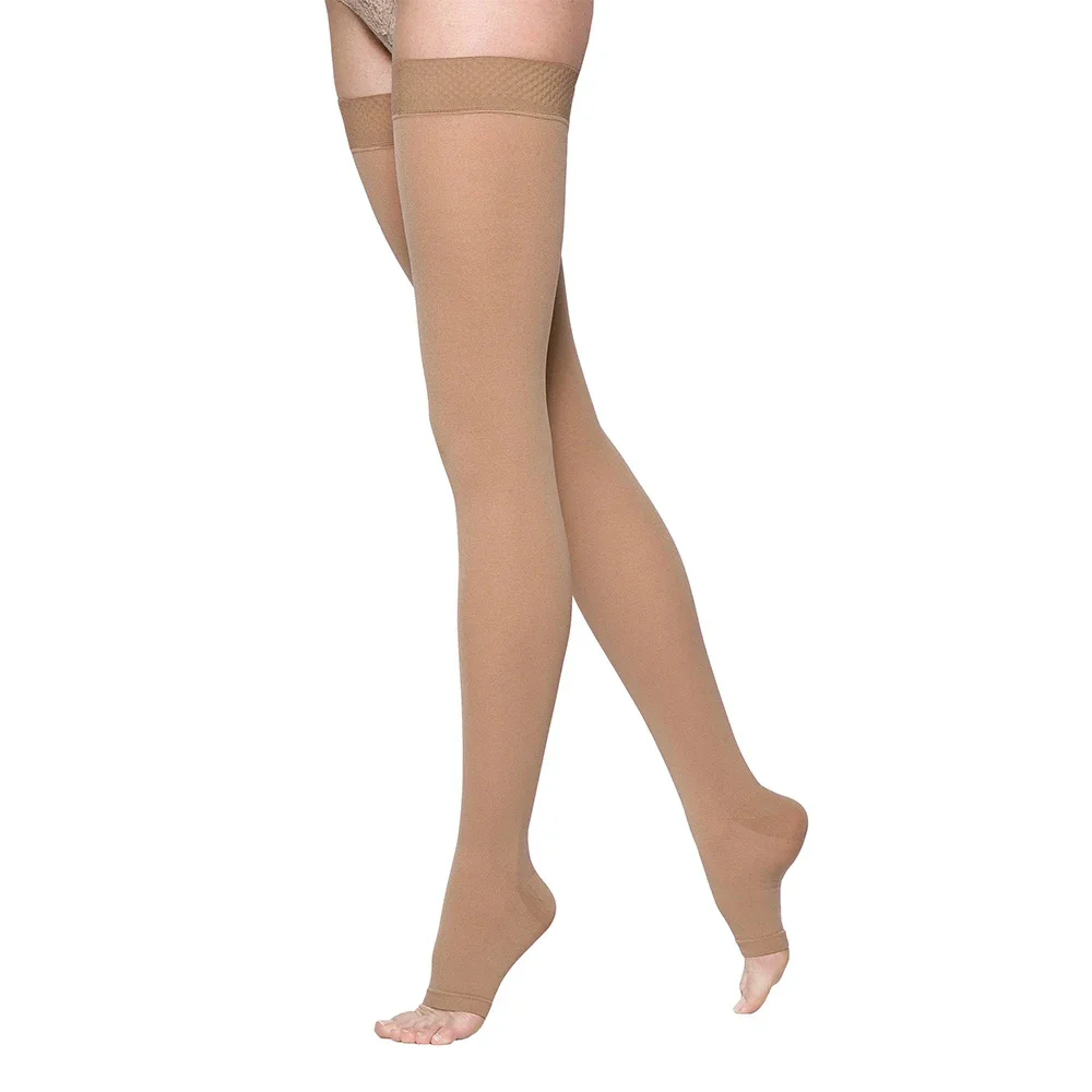 Thigh High Compression Socks For Men Ideal For Medical Nursing Hiking Varicose Veins Travel Flight  1