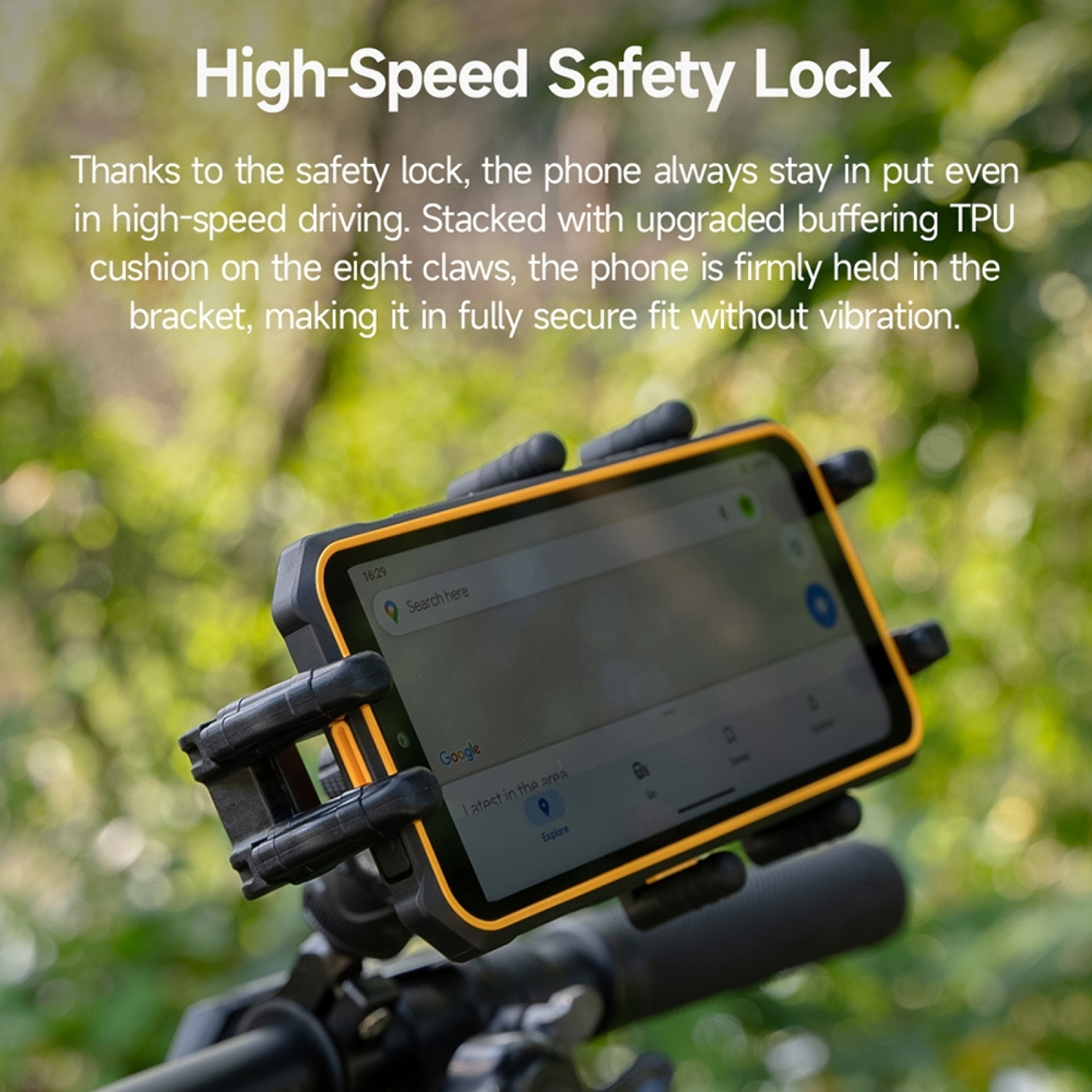 Armor Mount Pro Universal Bicycle Handle Phone Holder For Smartphones 3
