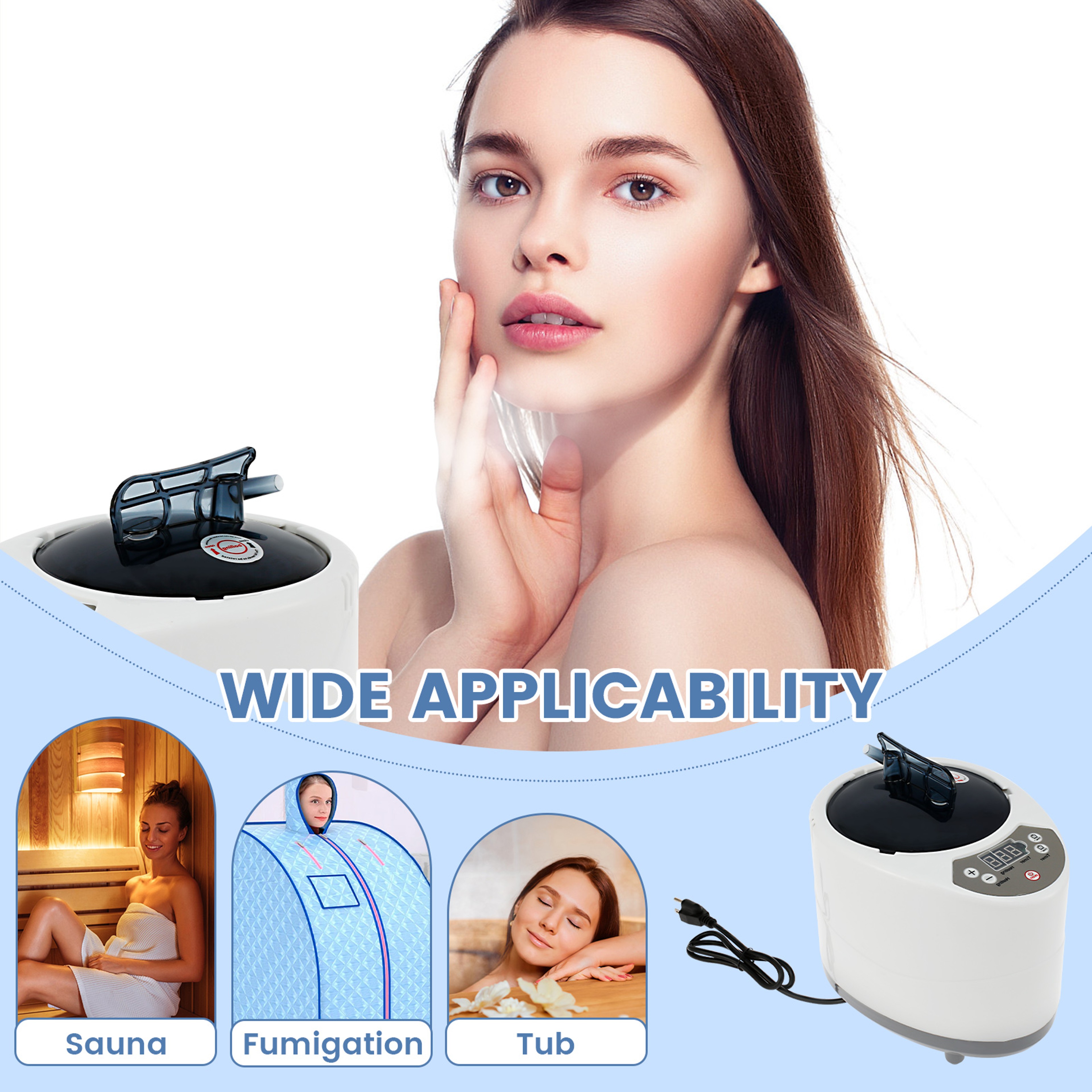 Large Capacity Sauna Steamer Machine Steam Generator With Protection For Bath Tub  Sauna Room 5