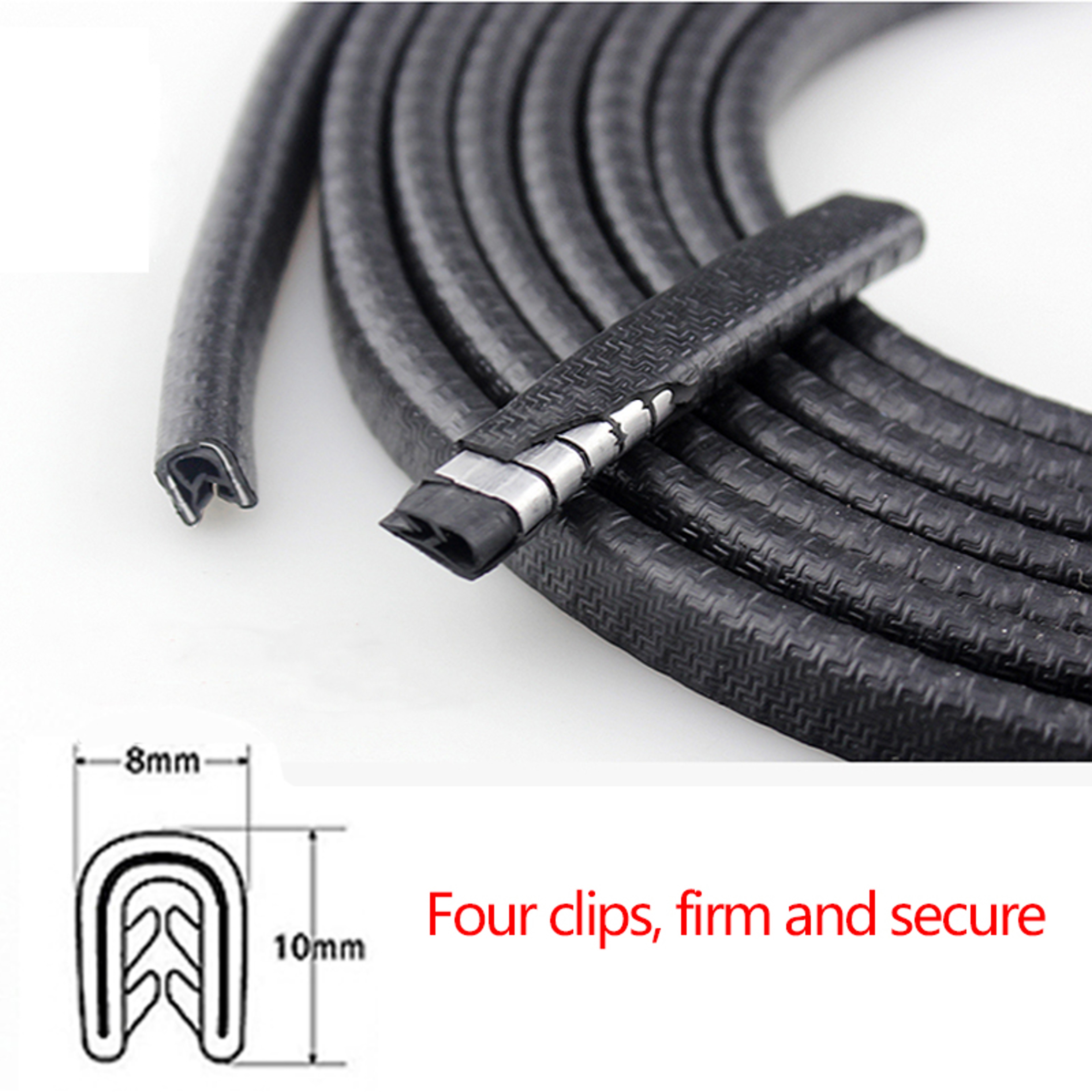 Universal Car Door Edge Scratch Protector Trim Sealing Guard For Auto Door Protection 1