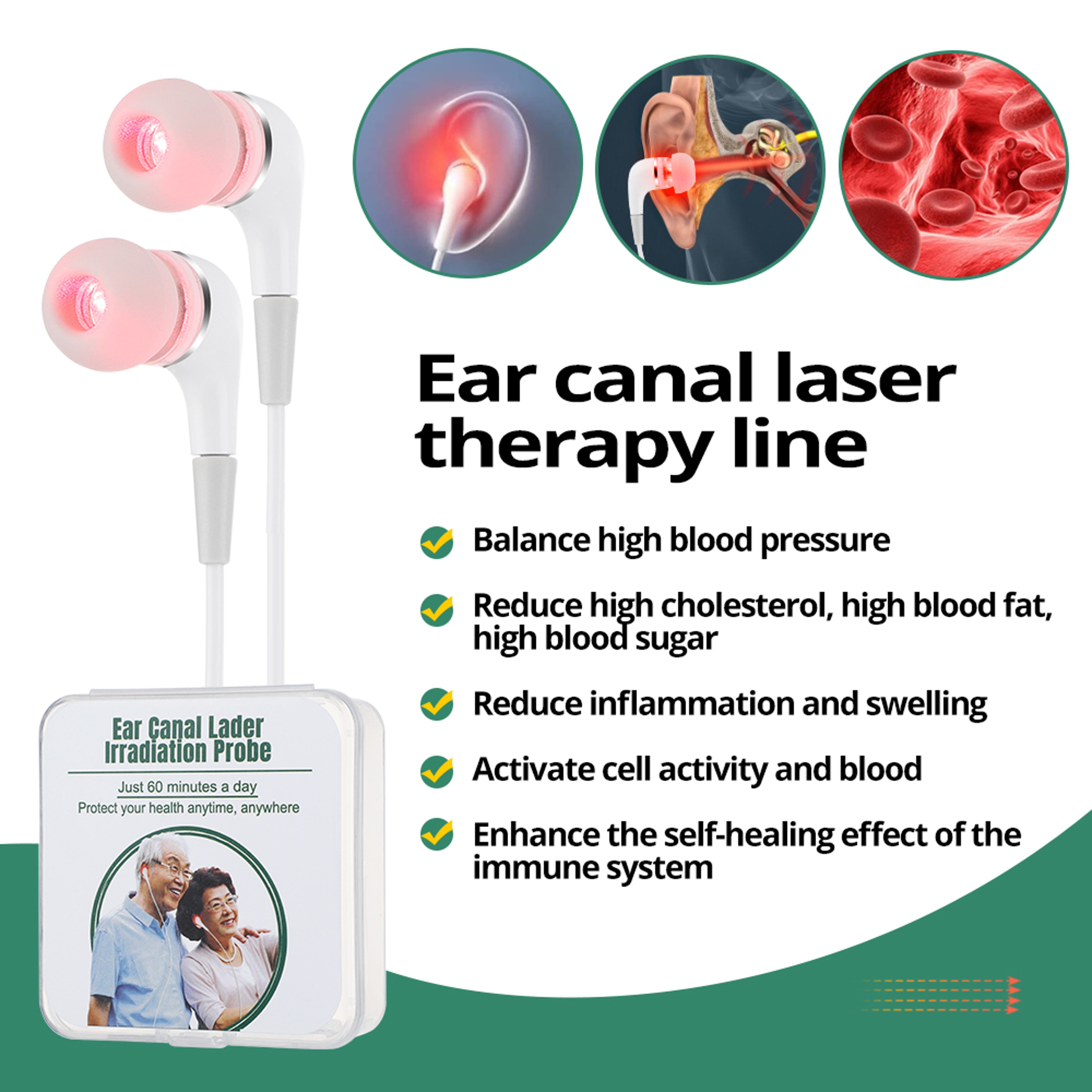 Tinnitus Ear Laser Therapy Earplug Advanced Physiotherapy For Hearing Improvement 2