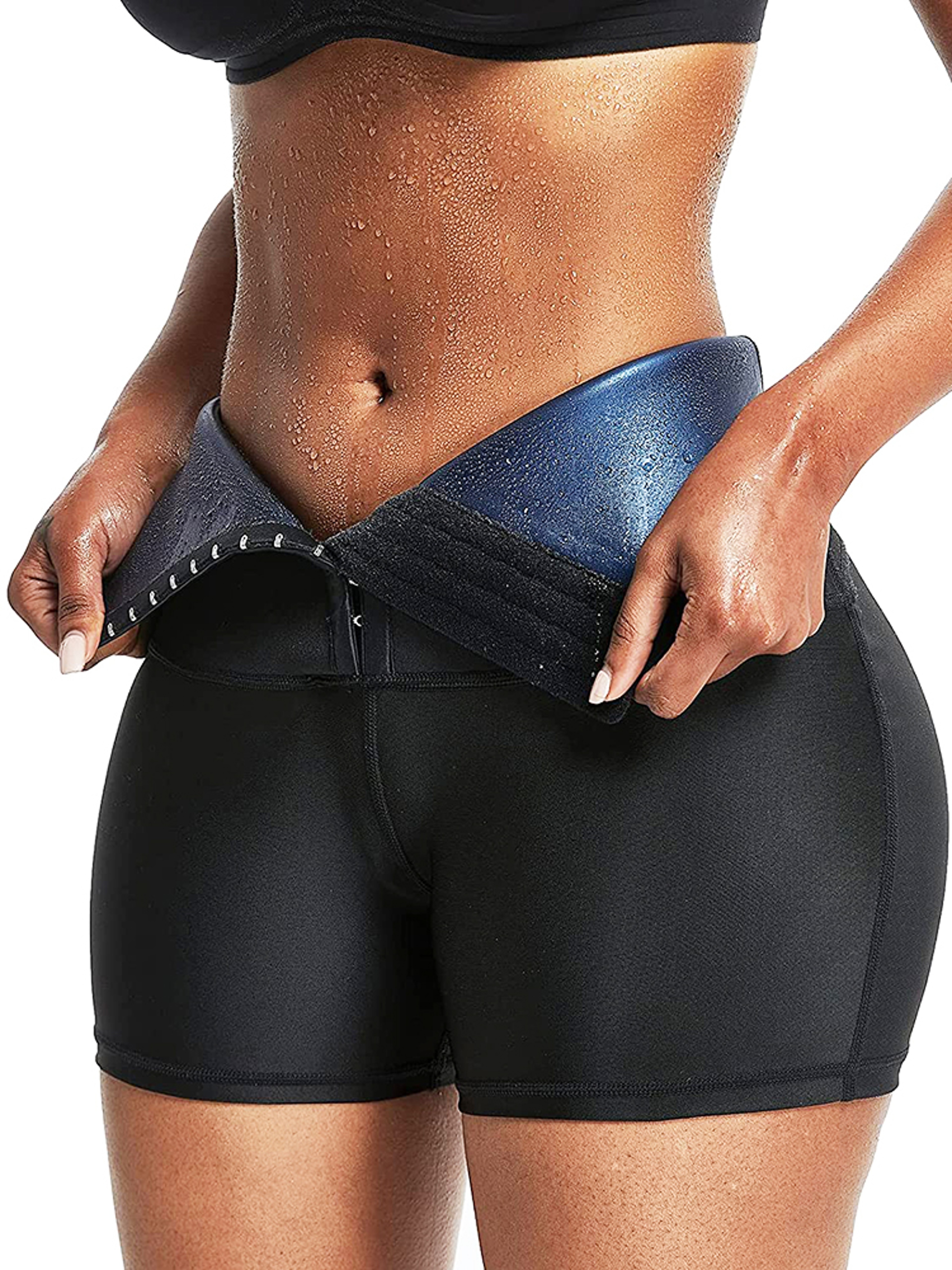 Sweat Sauna Shapewear Shorts For Weight Loss Slimming And Tummy Control Thermo Leggings  Waist Trai 6