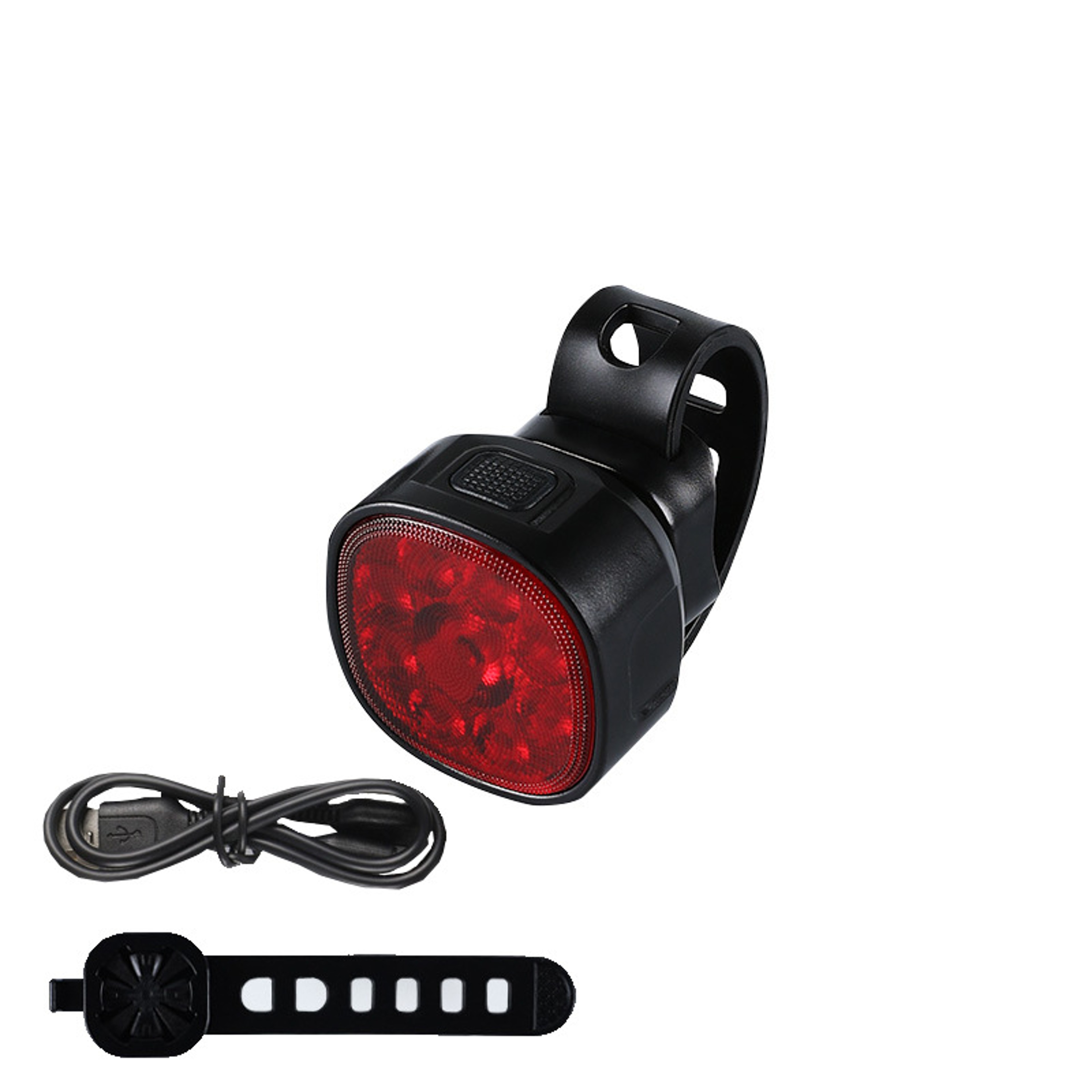 Rechargeable Bike Light Set High Brightness LED Front  Rear Lights With TypeC Charging Cycling Safe