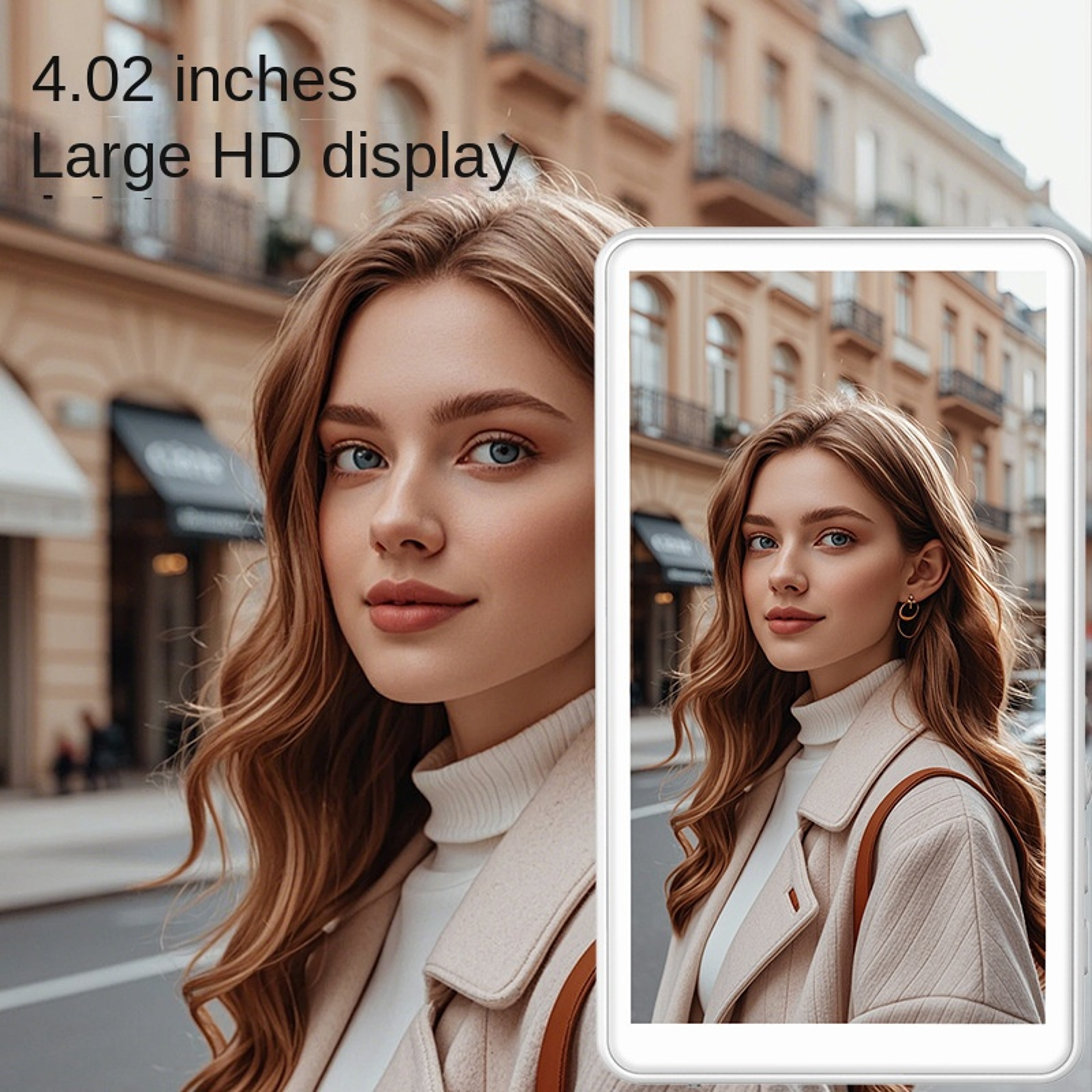 Wireless Mobile Selfie Screen Mirroring Device Live Streaming  Magnetic Rear Camera Sharing 2