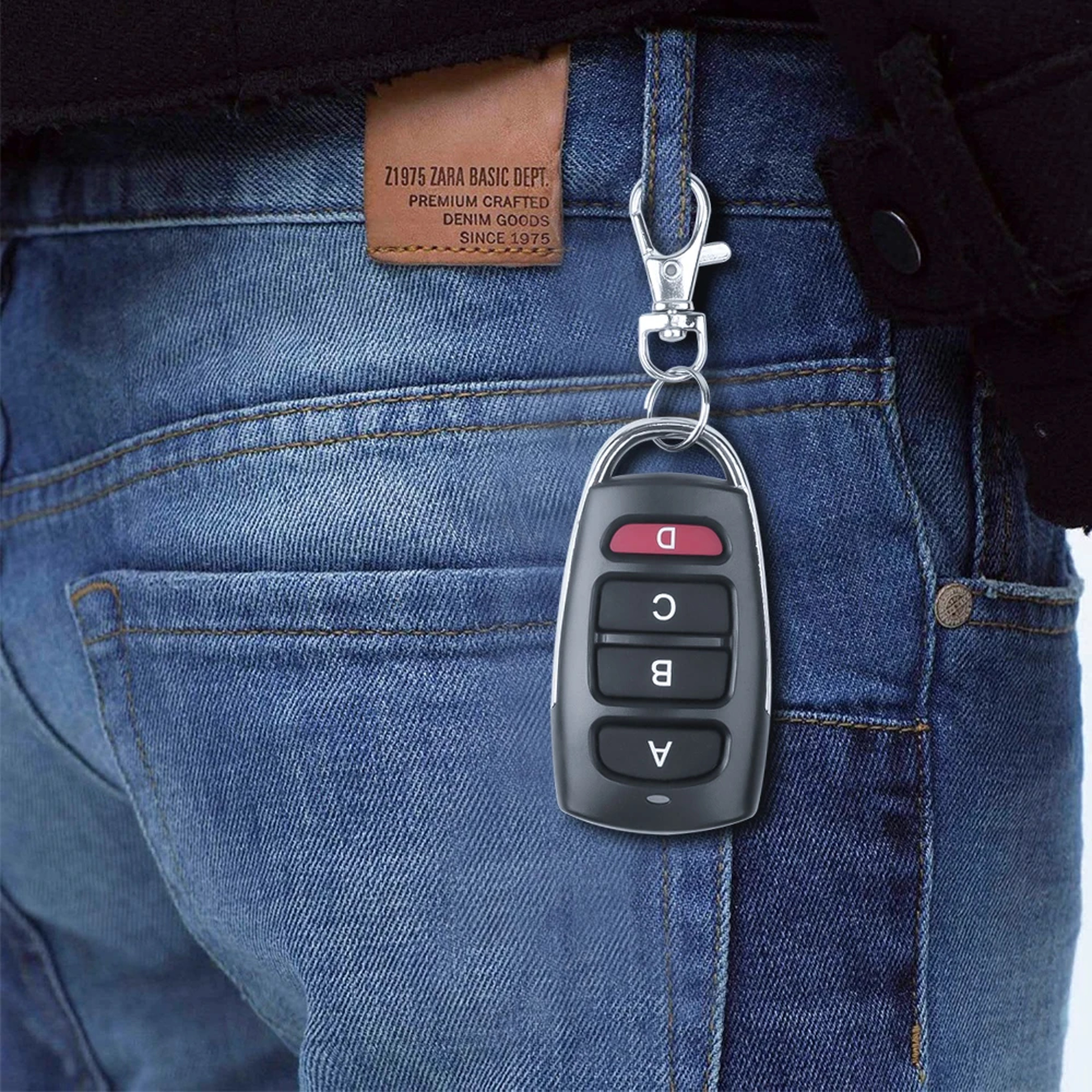 Wireless RF Remote Control Garage Door Key Duplicator Gate Opener 5