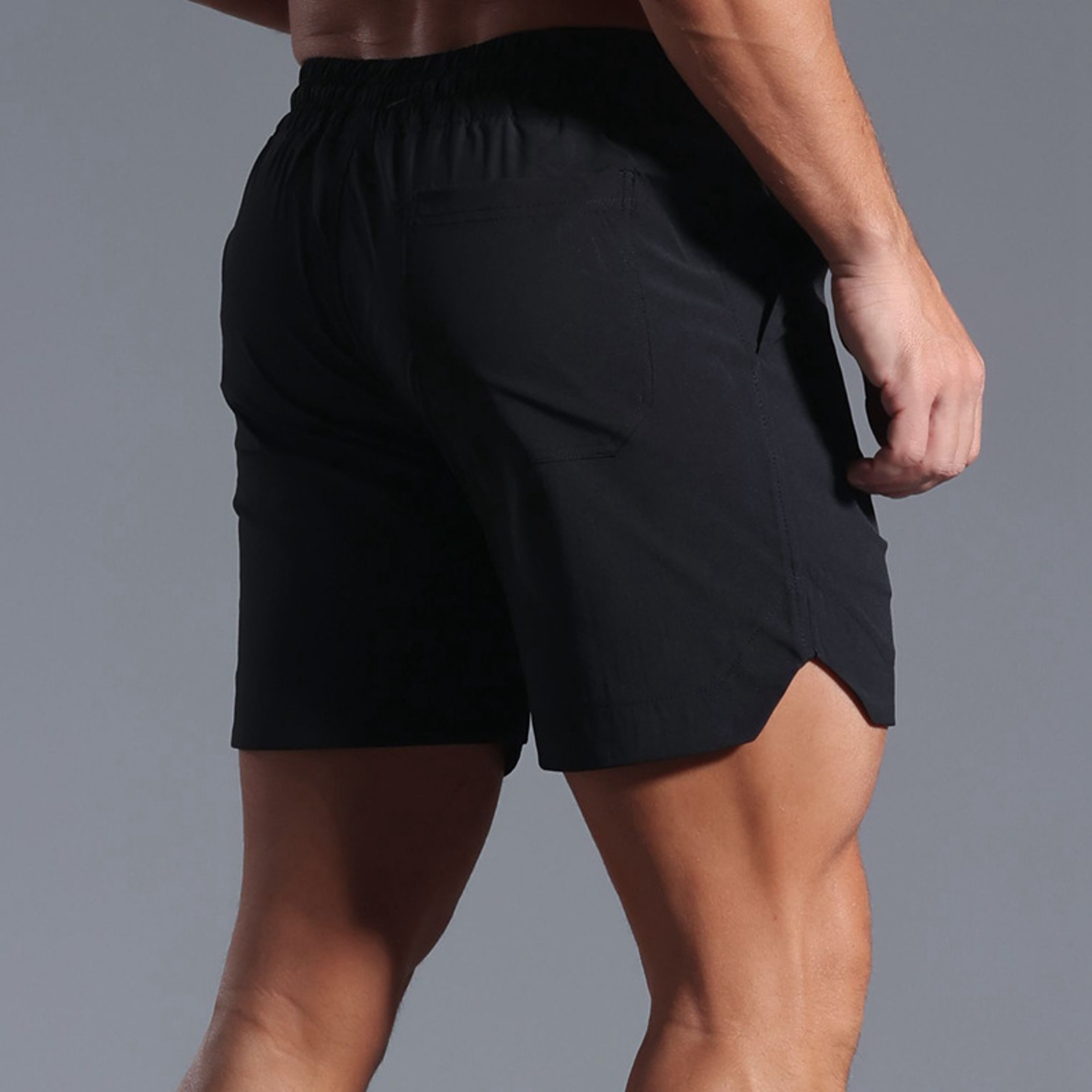 Men Quick Dry Running Shorts for Gym & Sports, Elastic Workout Training Shorts – view 6