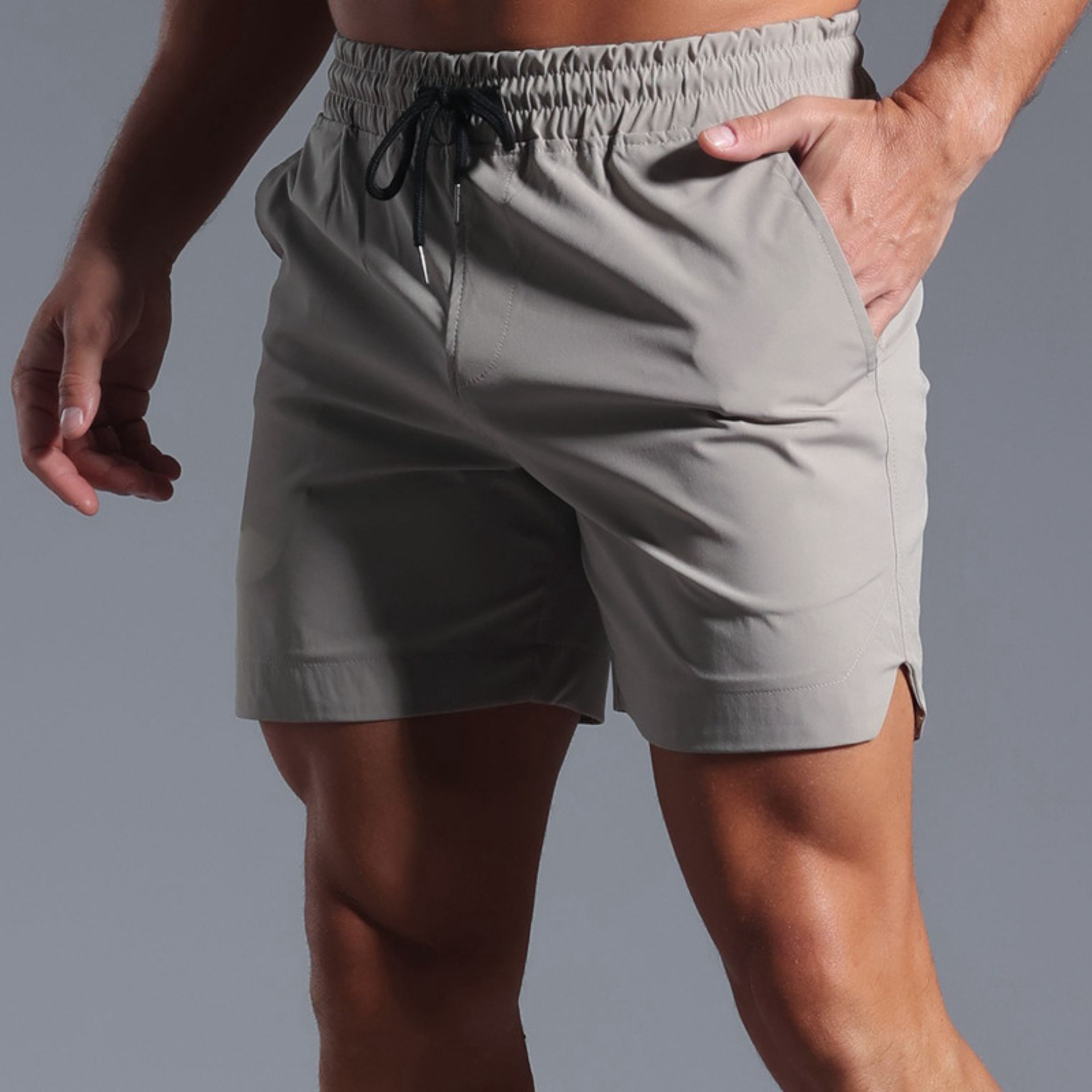 Men Quick Dry Running Shorts for Gym & Sports, Elastic Workout Training Shorts – view 10