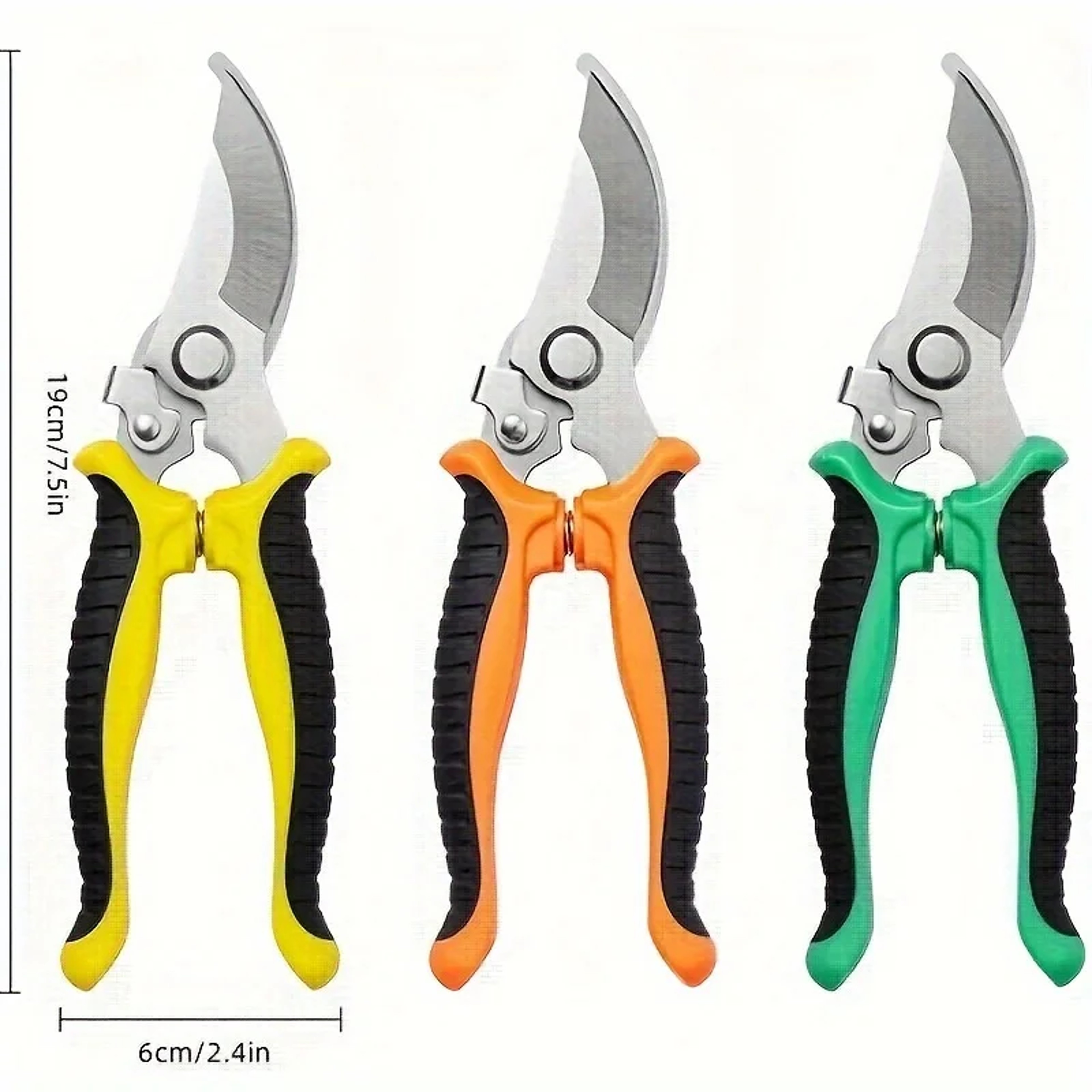 Stainless Steel Professional Gardening Shears For Pruning Trees Branches And Flowers 5