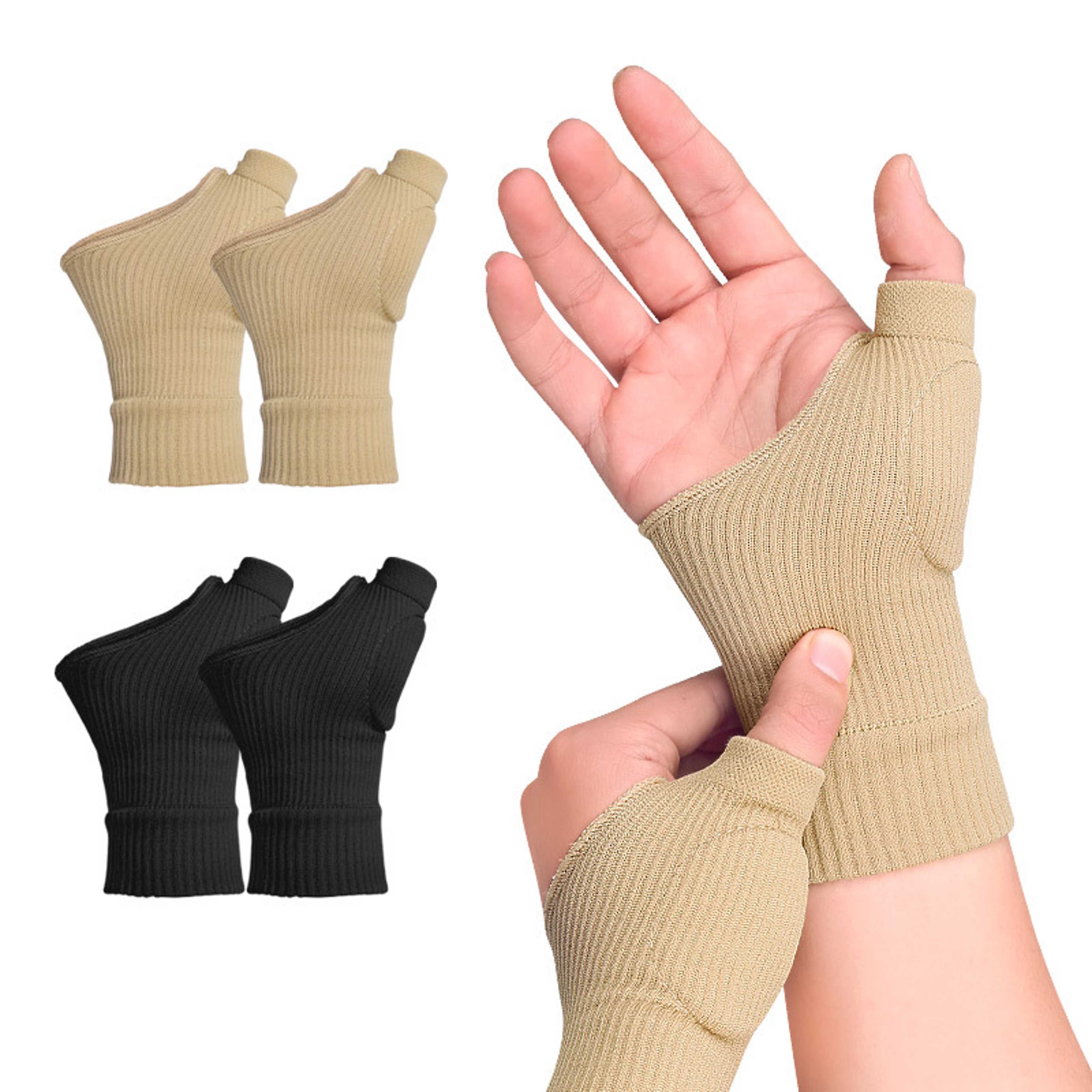 Compression Wrist Support Brace For Carpal Tunnel  Arthritis Relief 0