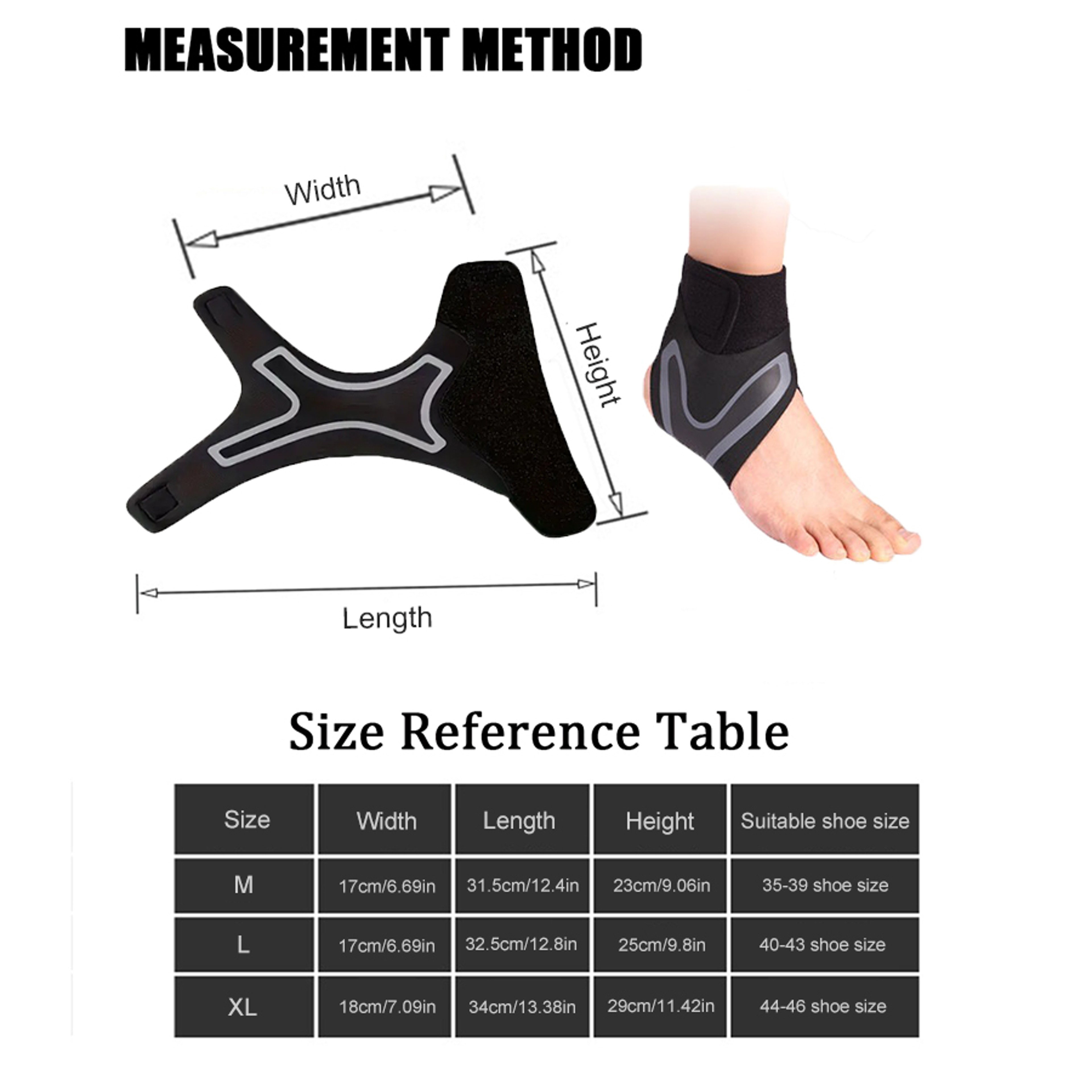 Compression Ankle Brace Support Sleeve Breathable Sport Wrap For Running And Injury Relief 1