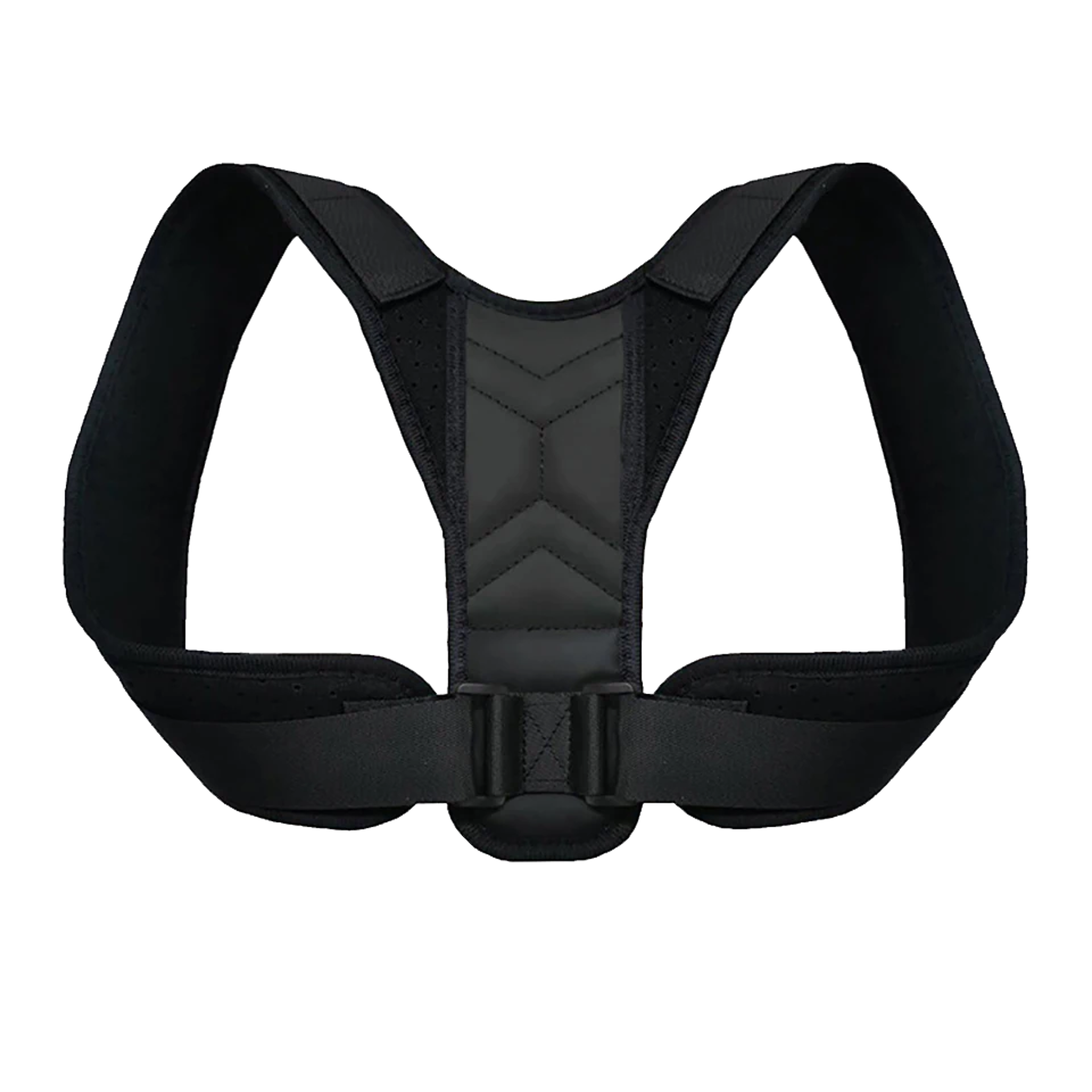 Adjustable Back Posture Corrector  Neck Brace Comfort Support For Home  Office Use 5
