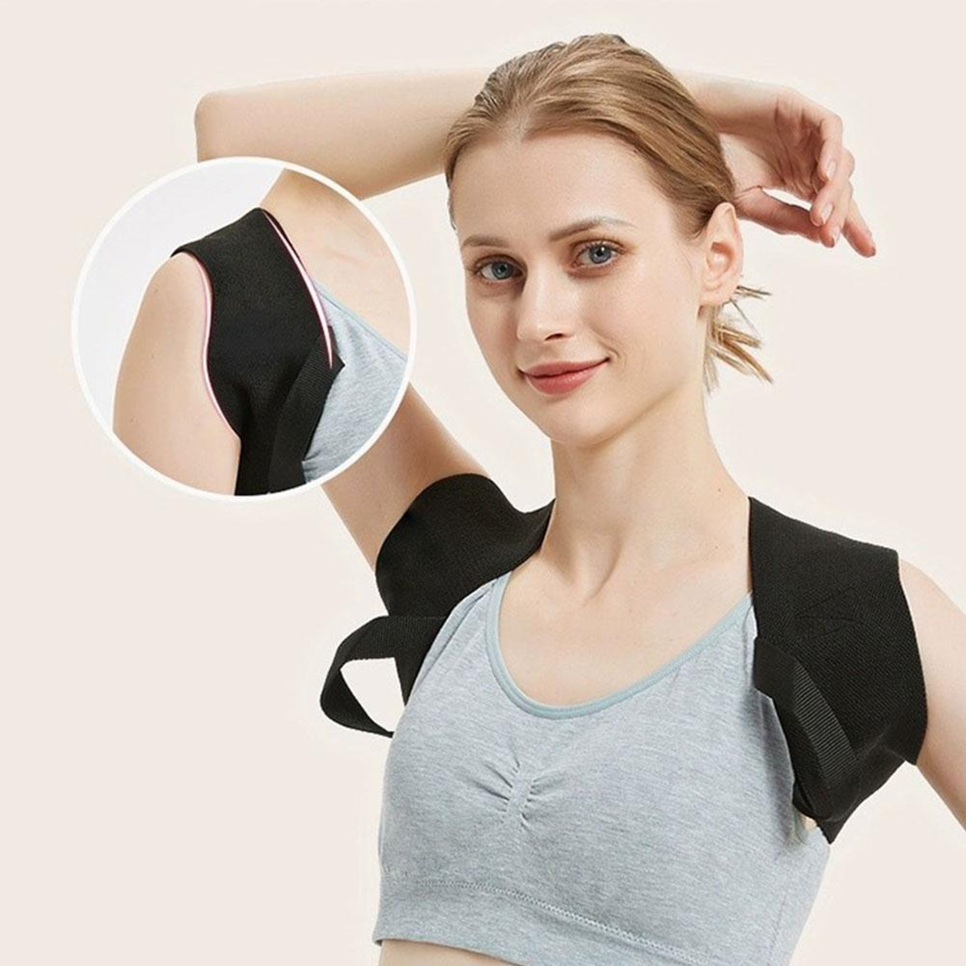 Back Posture Corrector Brace For Clavicle  Lumbar Support Spine Alignment  Shoulder Posture Trainer 2