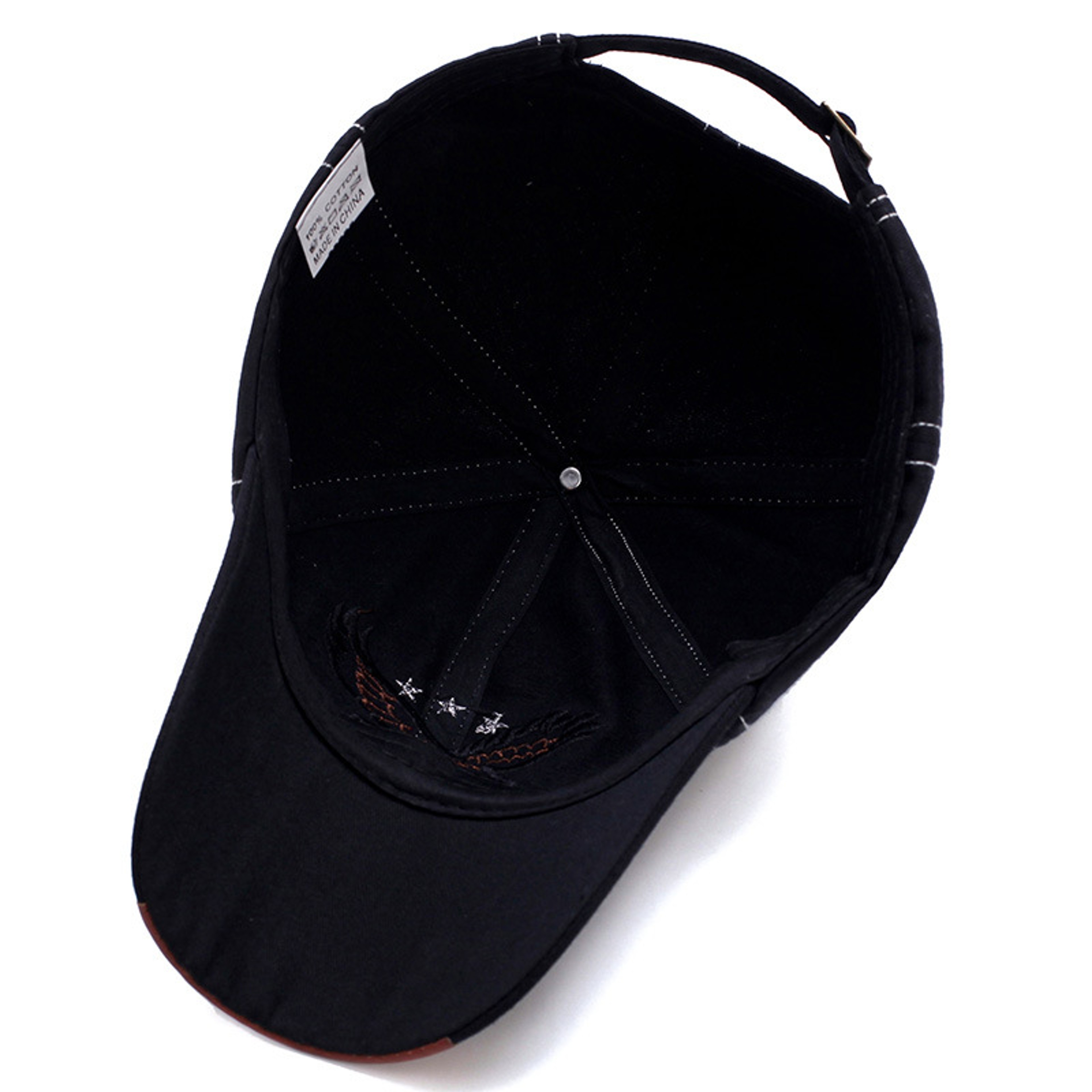 Eagle Embroidered Baseball Cap For Men And Women Trendy FourSeason Casual Sun Hat 3