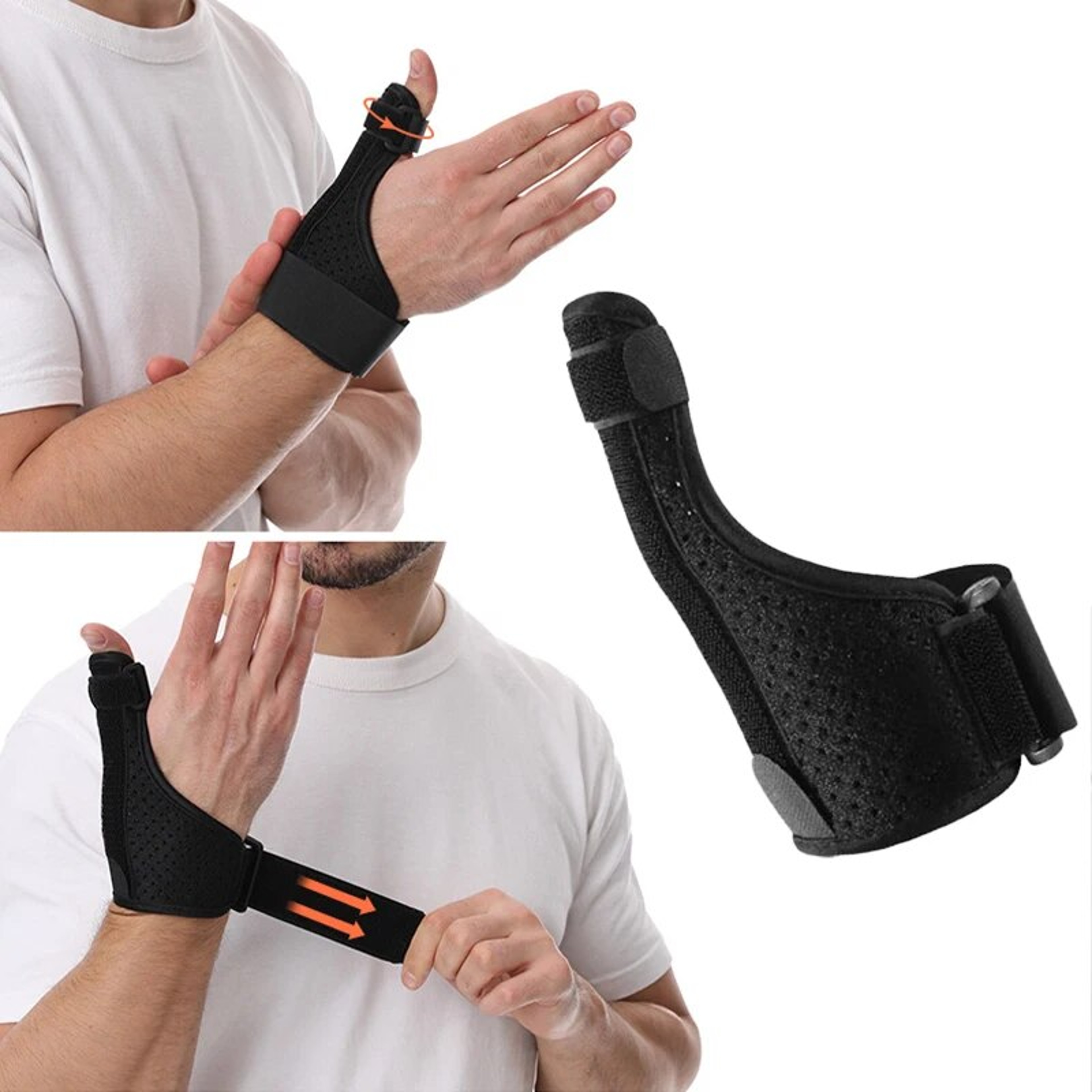 Reversible Thumb Splint Support Brace For Pain Relief And Wrist Stability 1