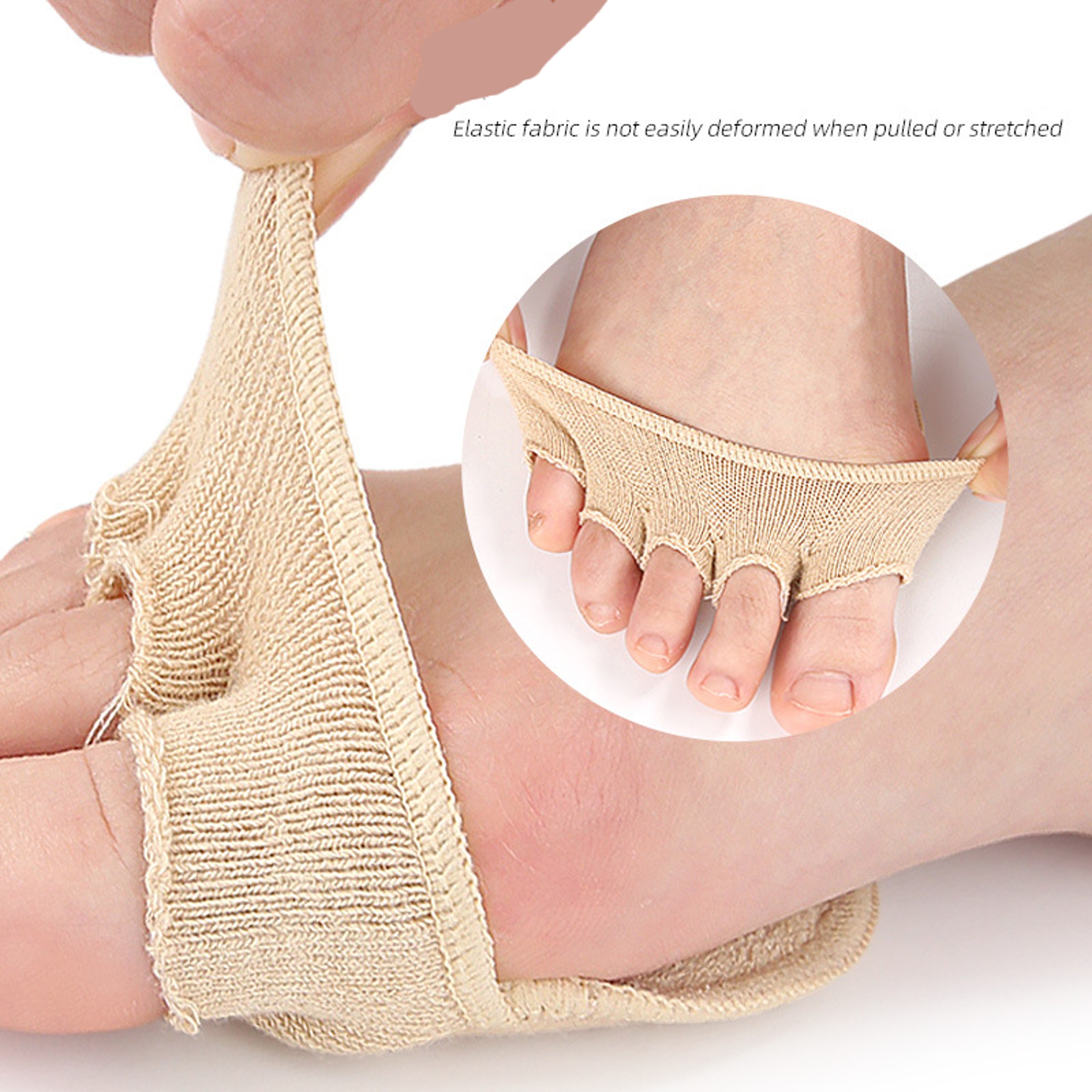 Toe Separator Socks Bunion Corrector Sleeve for Foot Alignment Support – view 5