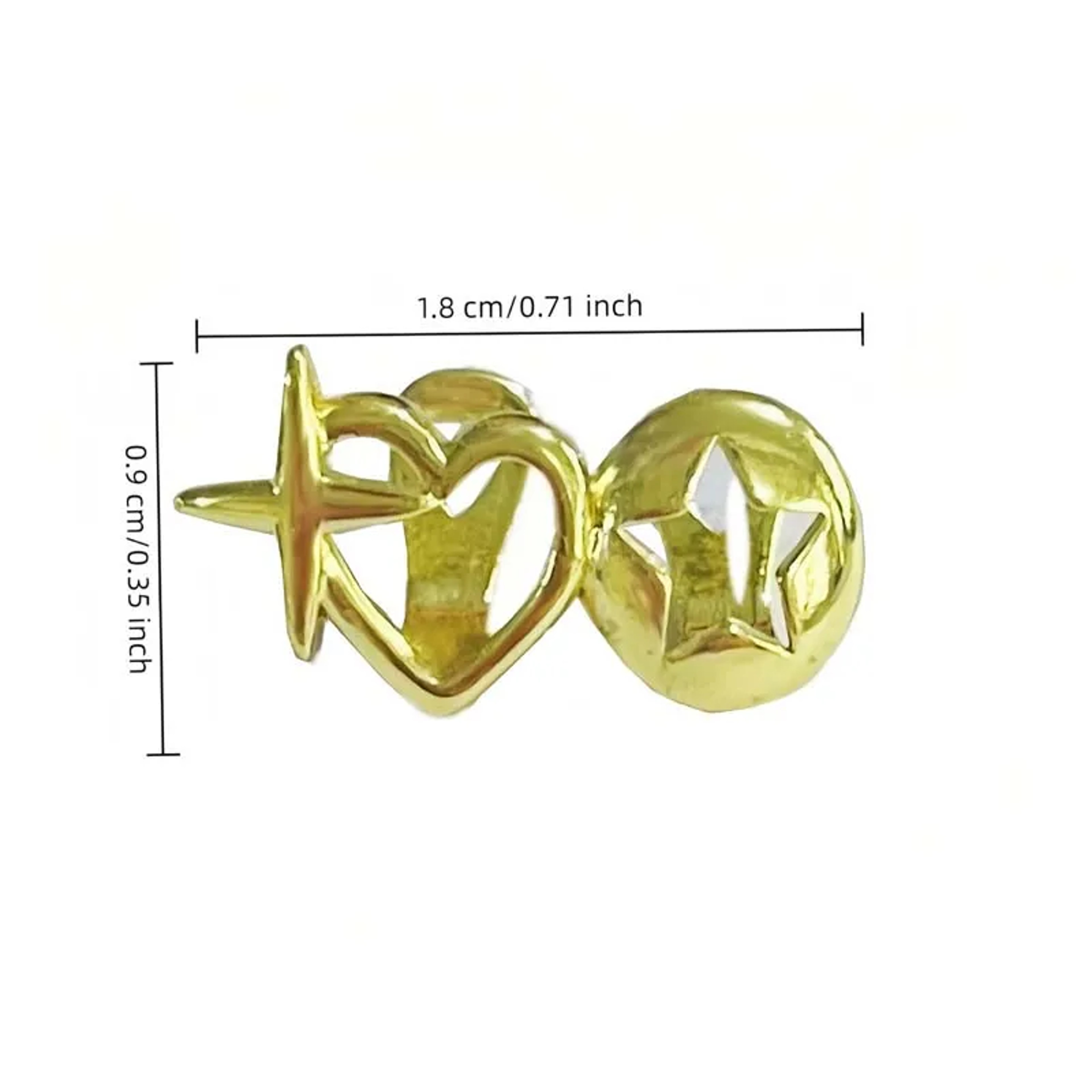 Vintage Silver Tooth Grill Caps Set, Punk Hip Hop Tooth Jewelry for Couples – view 5