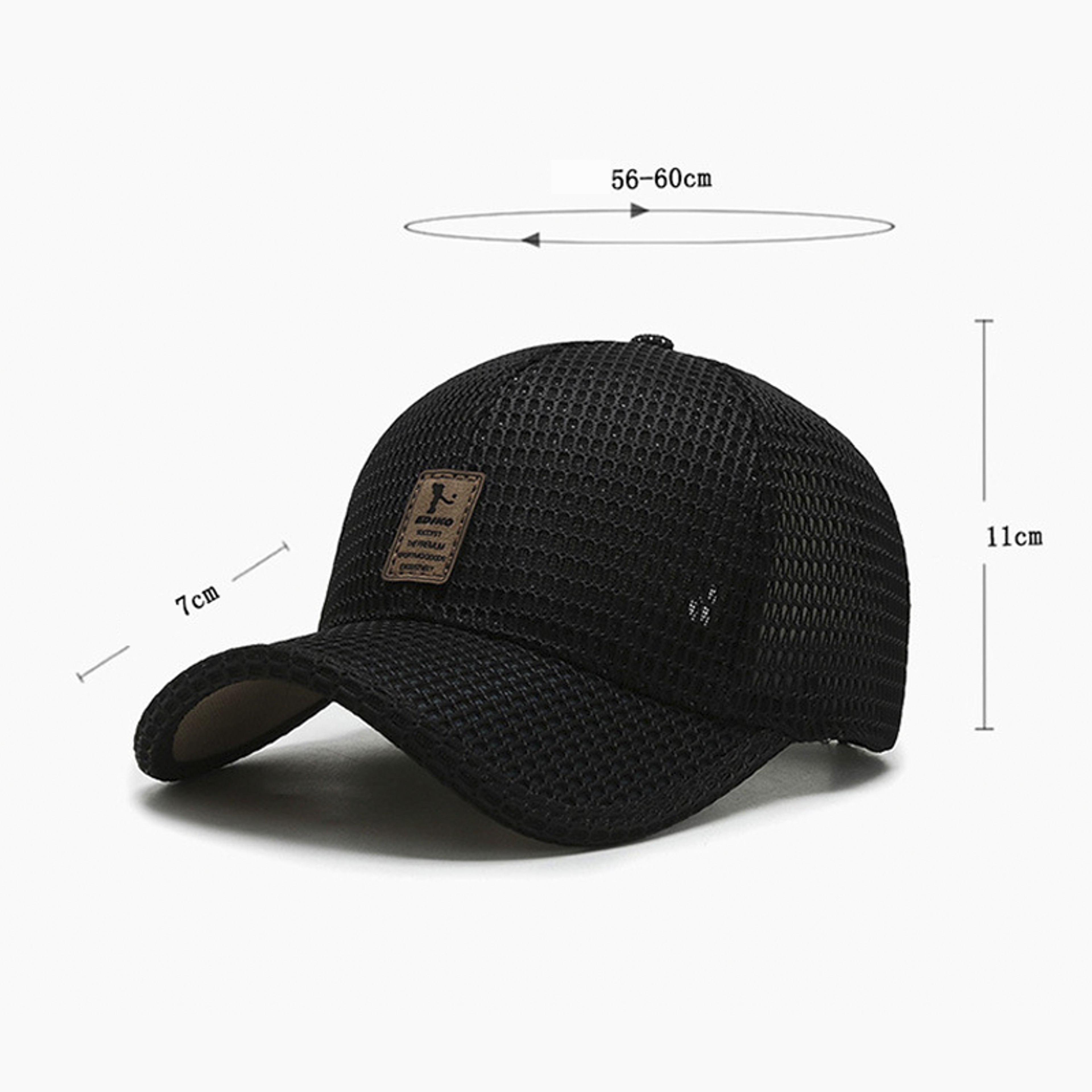 Breathable Mesh Fishing Hat Lightweight Summer Baseball Cap For Outdoor Sports  Sun Protection 5