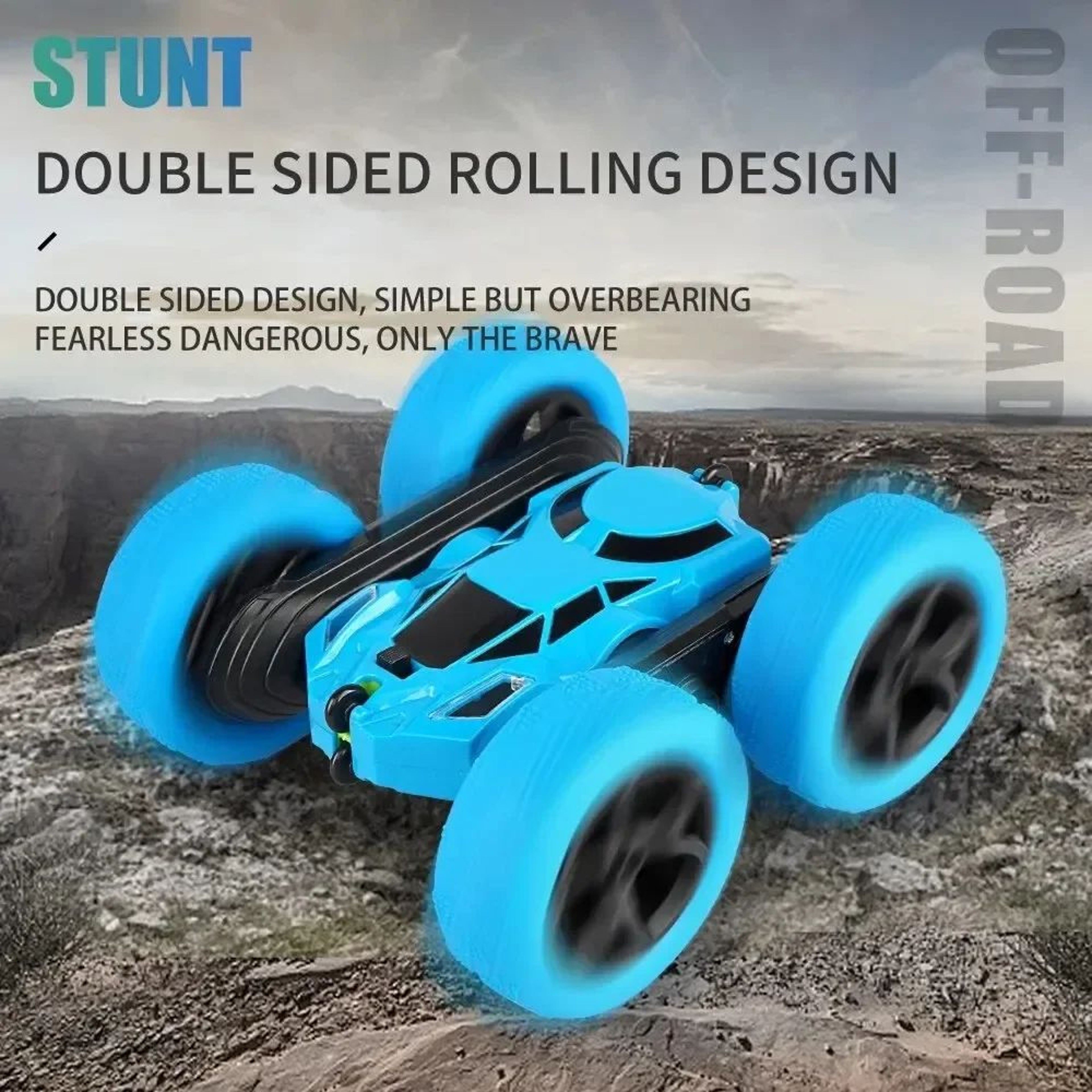RC Car Double Sided Off-Road Stunt Car – view 9