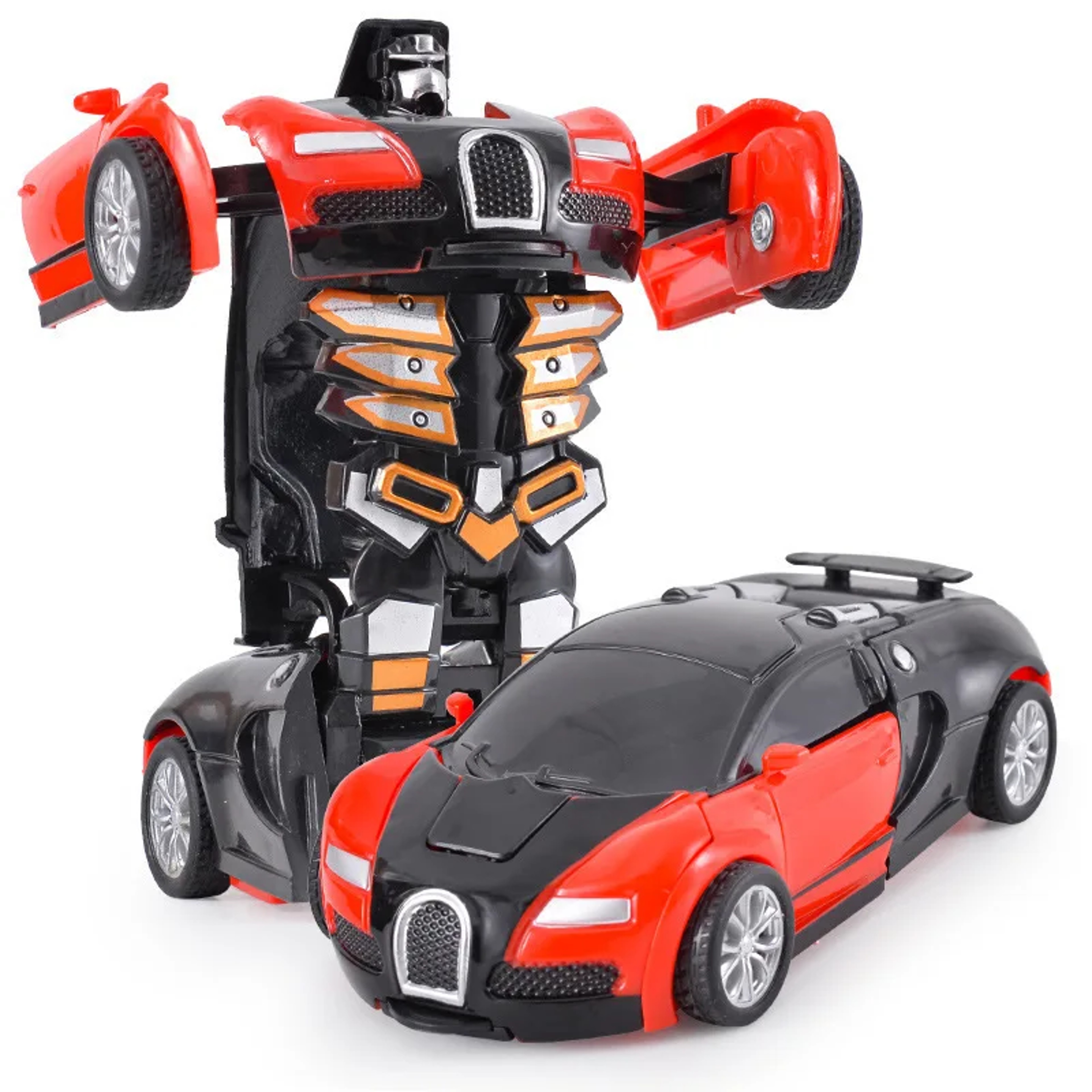 Kids Toys Car One-Button Shape-Shifting Autobot Robot Interactive Puzzle & Collision Fun – view 19