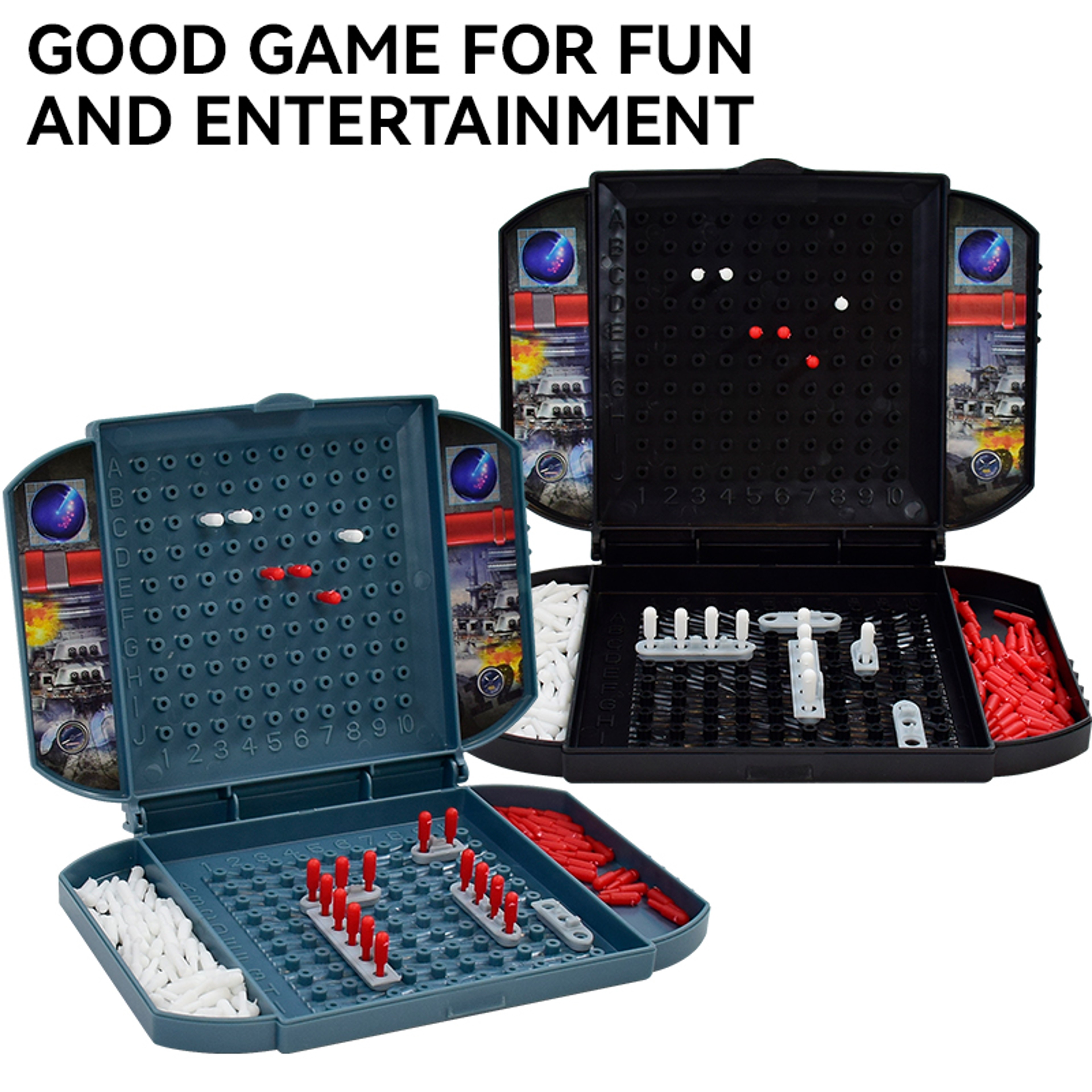 Battleship Game Two-Player Naval Combat Tabletop Game for Strategy Lovers – view 2