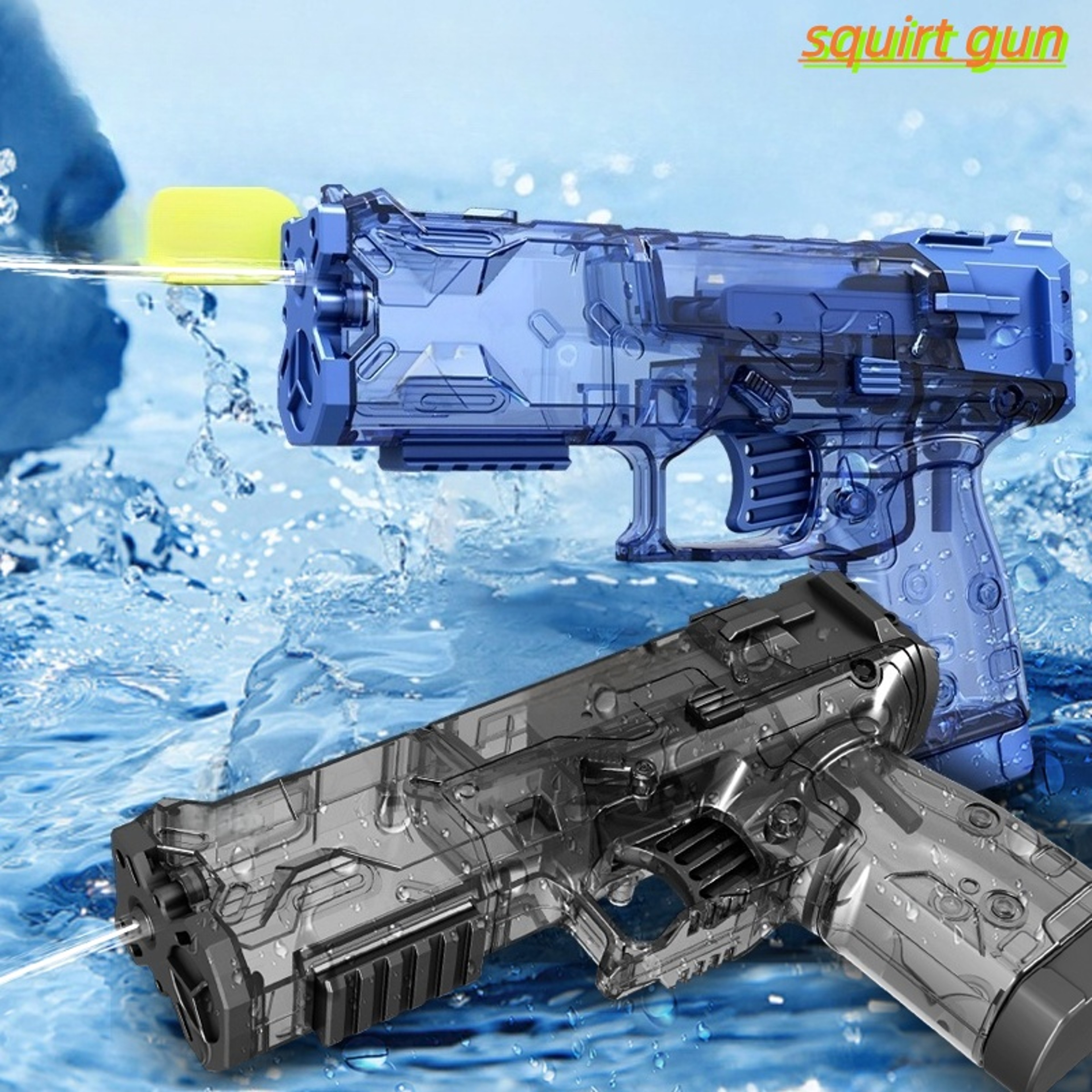 Ice Blast Water Gun Manual Water Blaster For Kids Outdoor Pool Summer Battles 0
