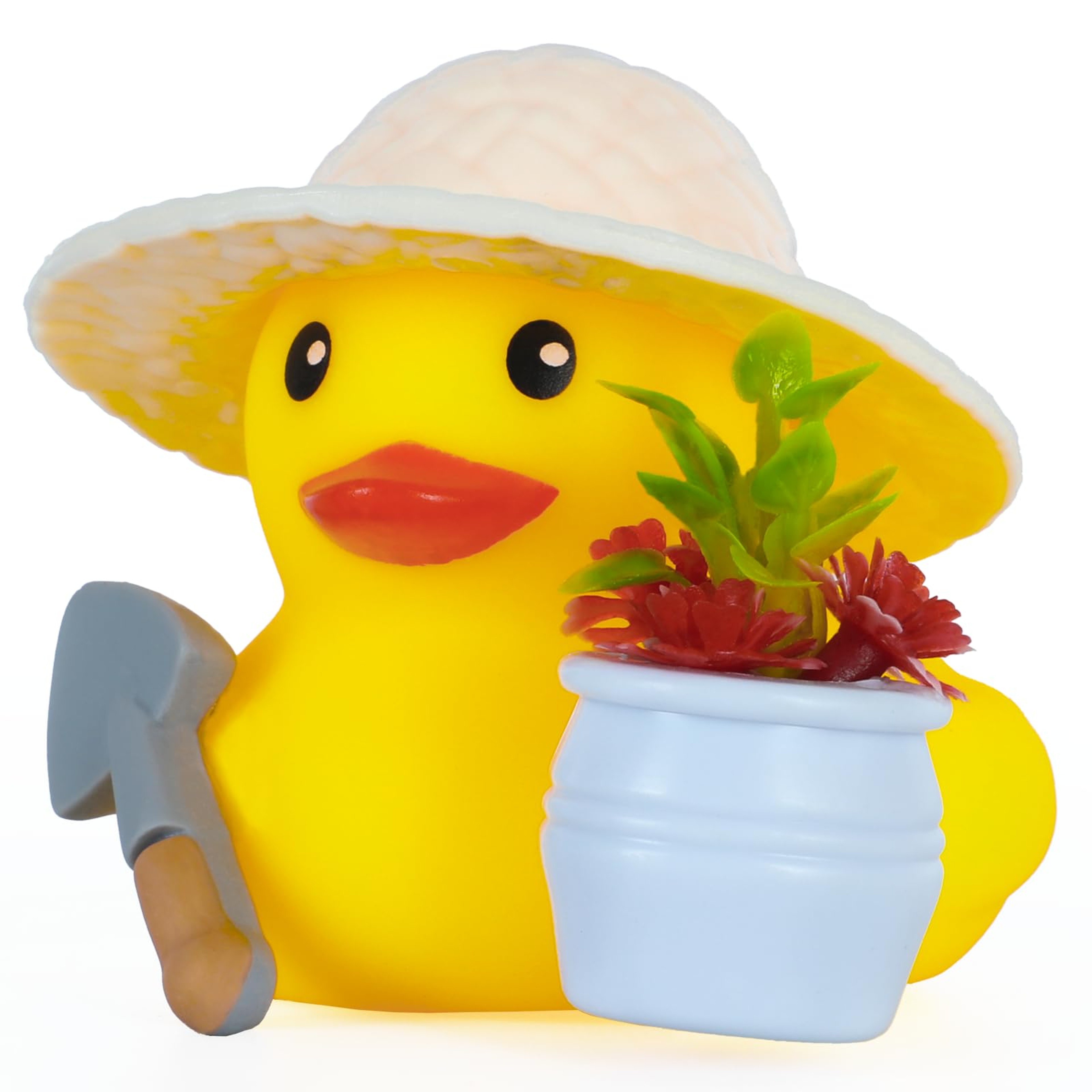 Gardener Jeep Duck Rubber Duck Car Dashboard Decoration with Squeaky Fun – view 1