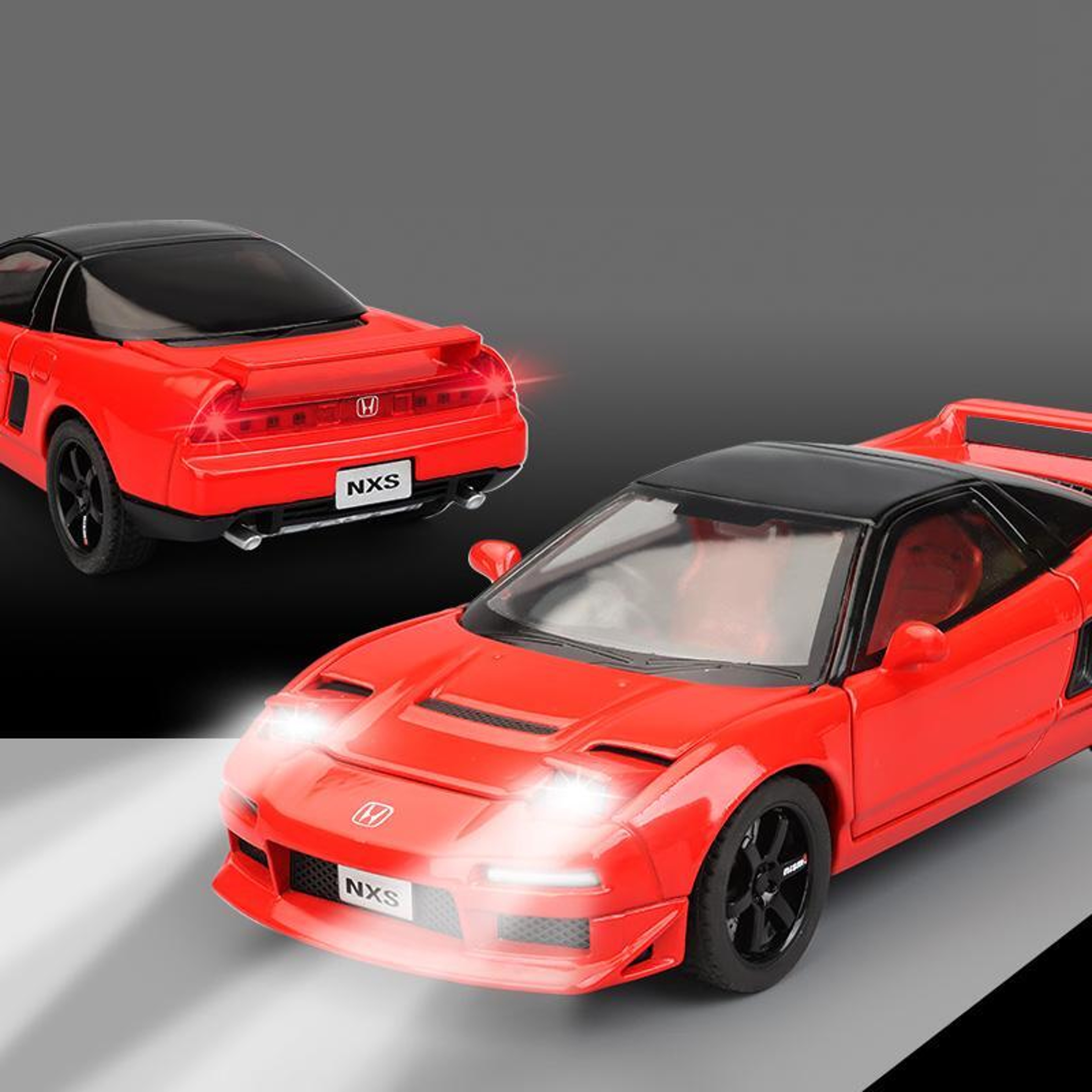Honda NSX Diecast Pull Back Toy Car with Sound & Lights 1:32 JDM Model for Kids & Collectors – view 5