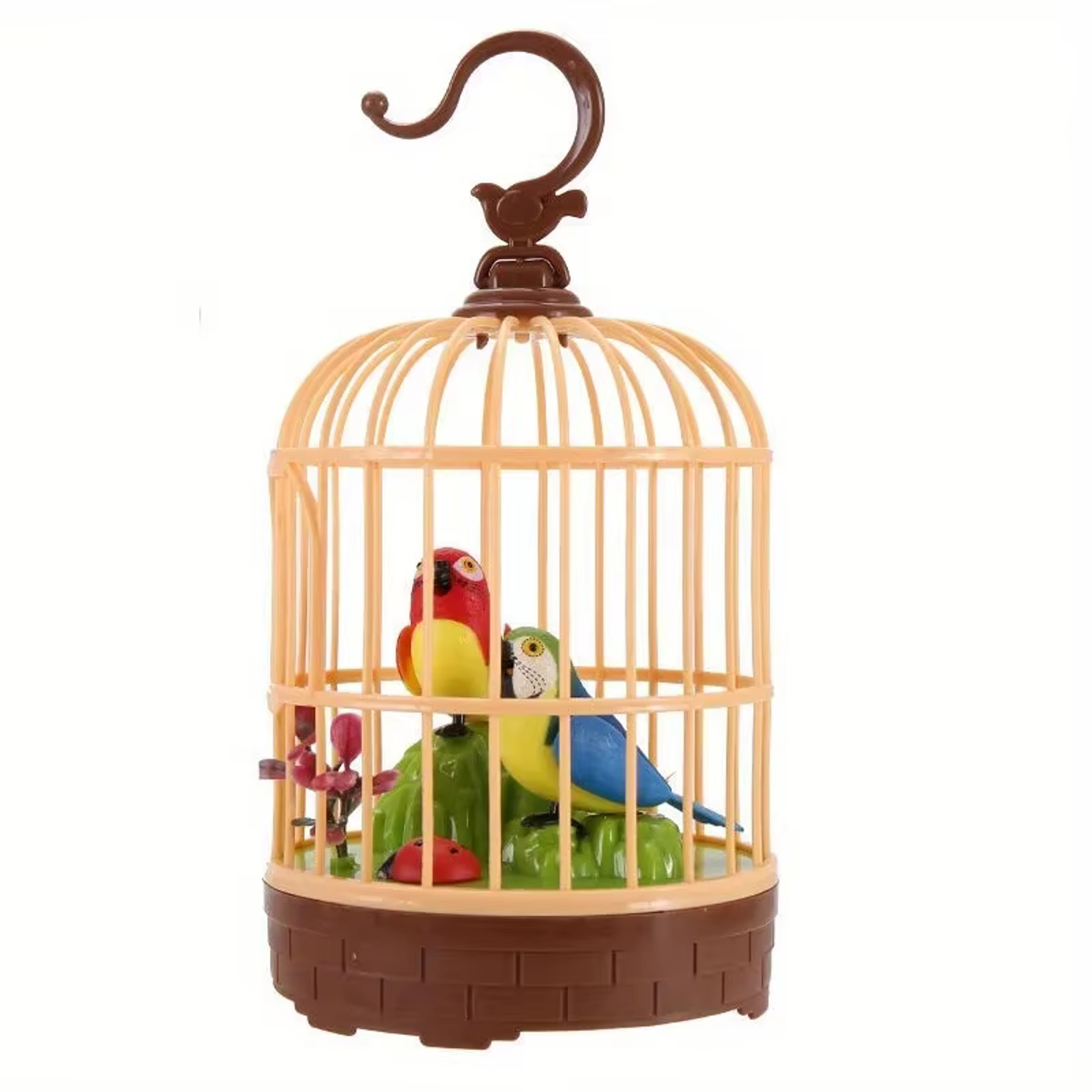 Interactive Bird Toy Voice Activated Talking Bird Cage for Kids and Toddlers – view 8