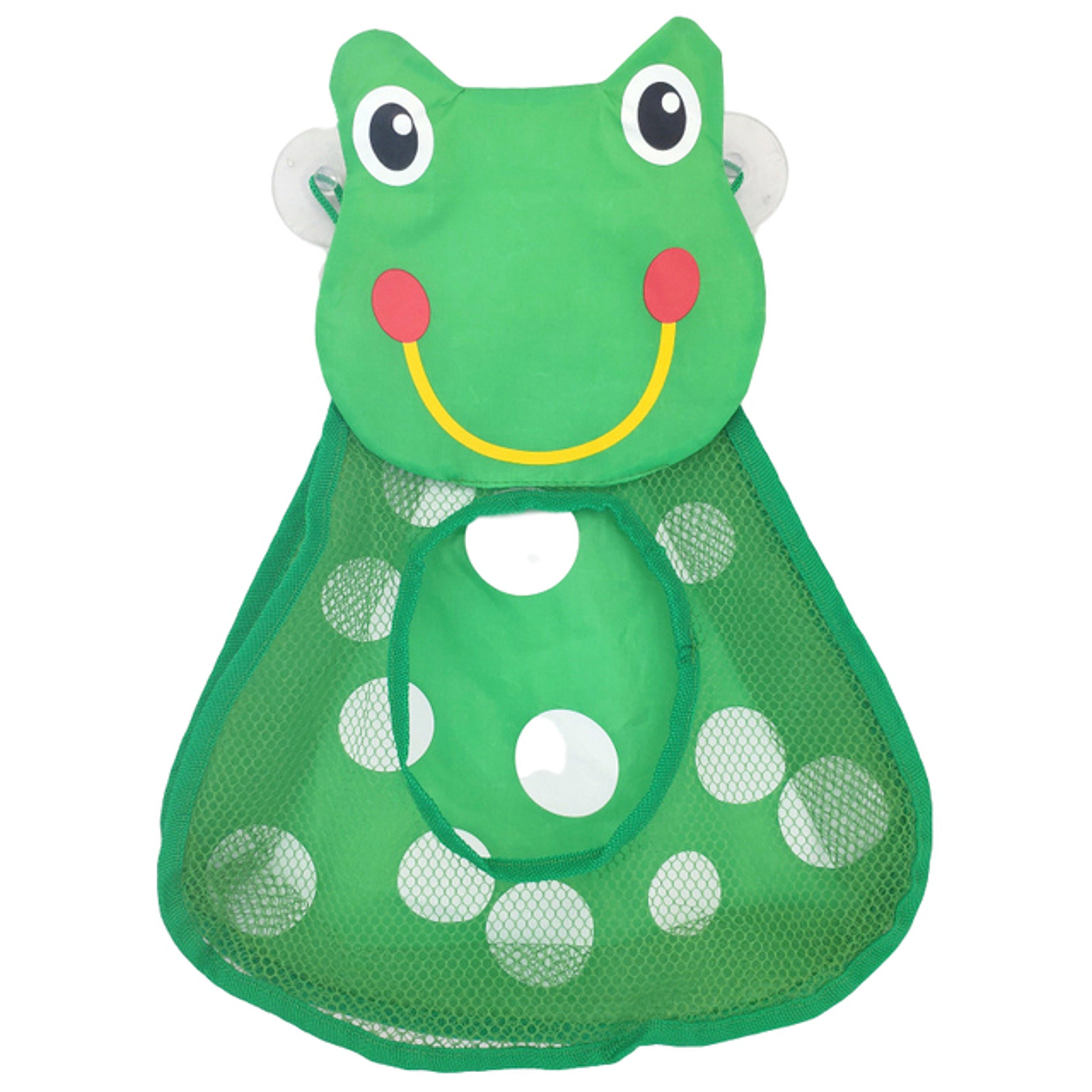 Cute Animal Bath Toy Organizer Mesh Toy Storage Bag with Strong Suction Cups for Kids Bathroom – view 9