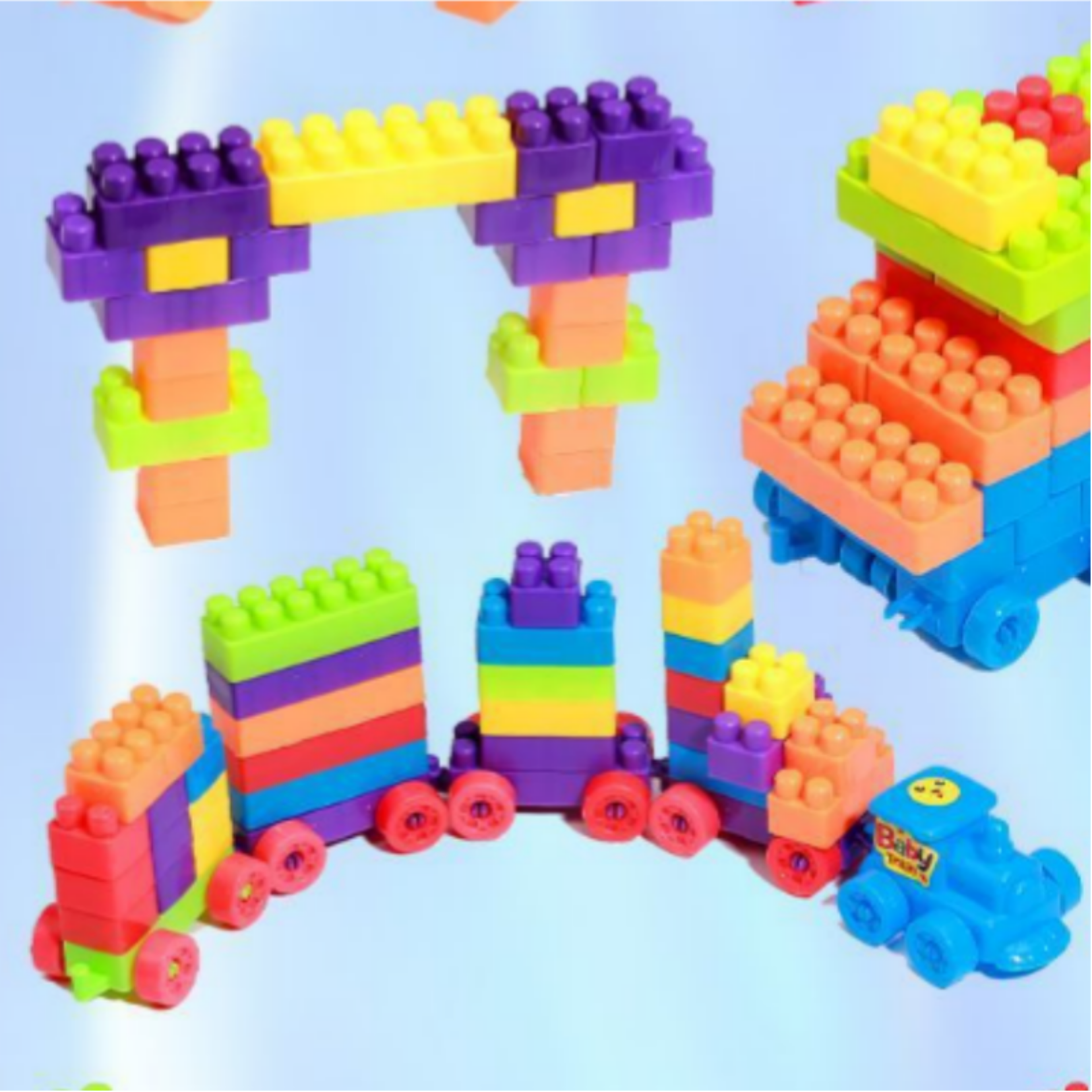 100PCS Large Building Blocks Educational Construction Set for Creative STEM Learning – view 5