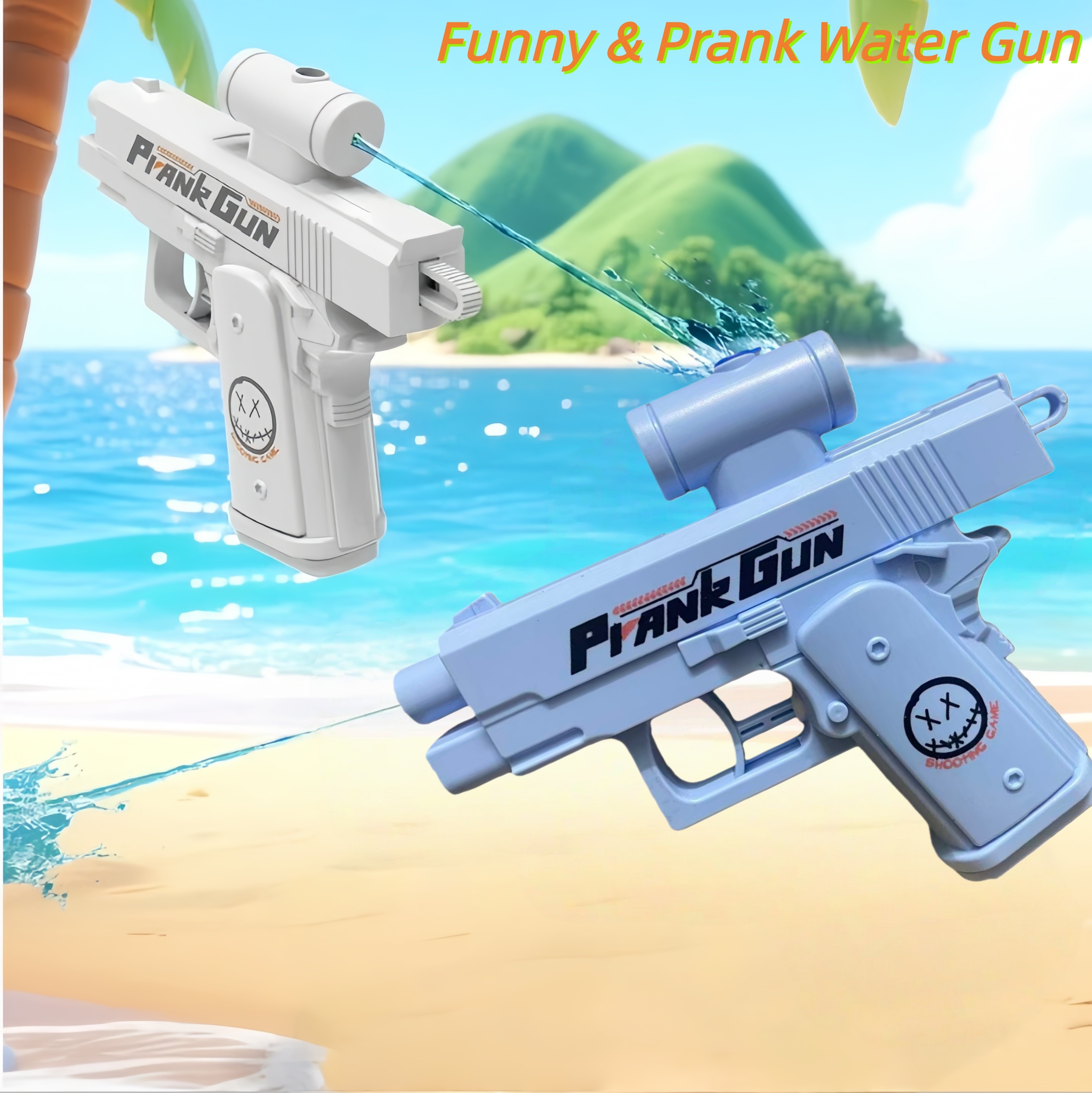 Reverse Surprise Prank Water Gun Double Sided Reverse Water Spray Gun for Kids & Adults – view 3