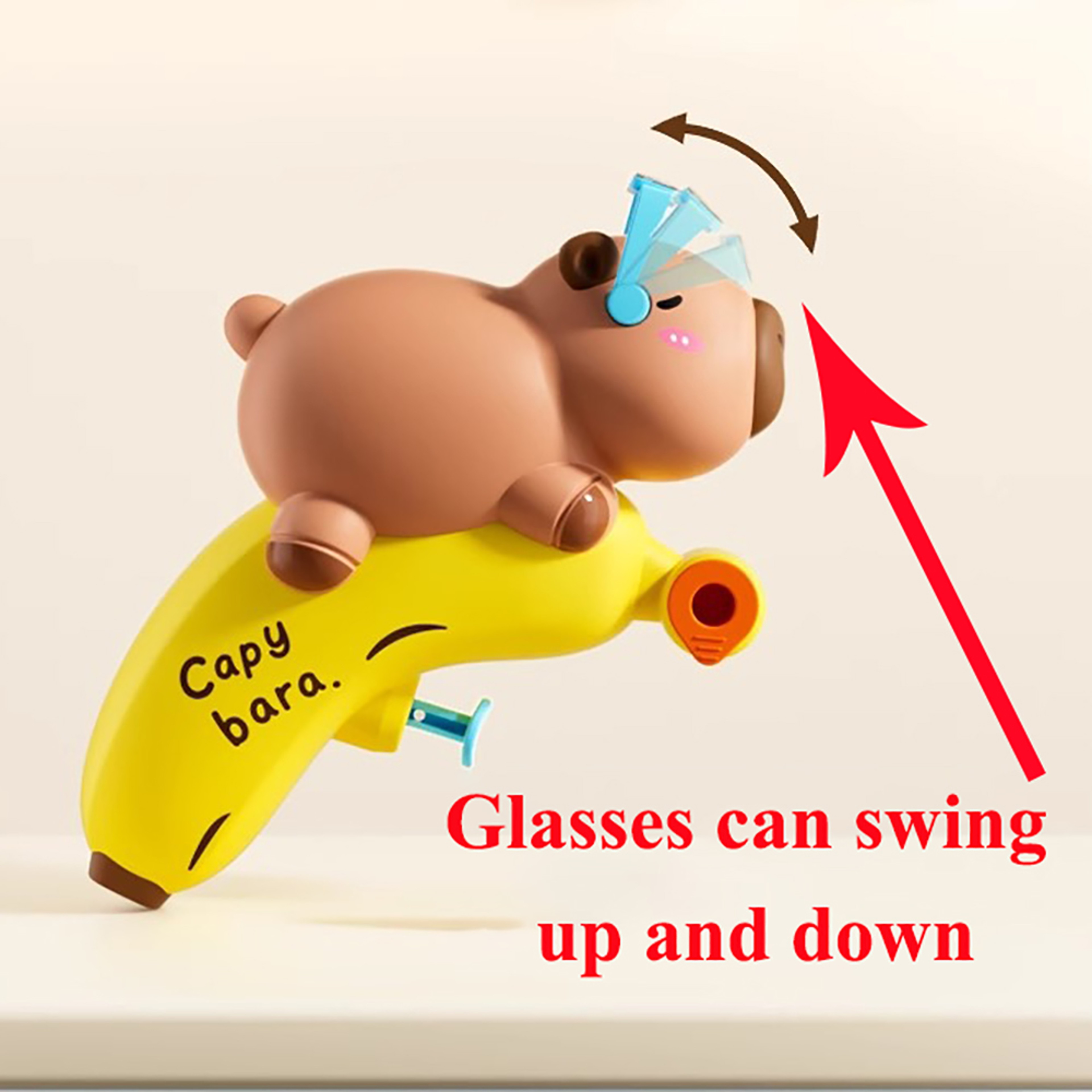 Capybara Water Toy Kids Water Gun For Summer Beach And Outdoor Fun 4