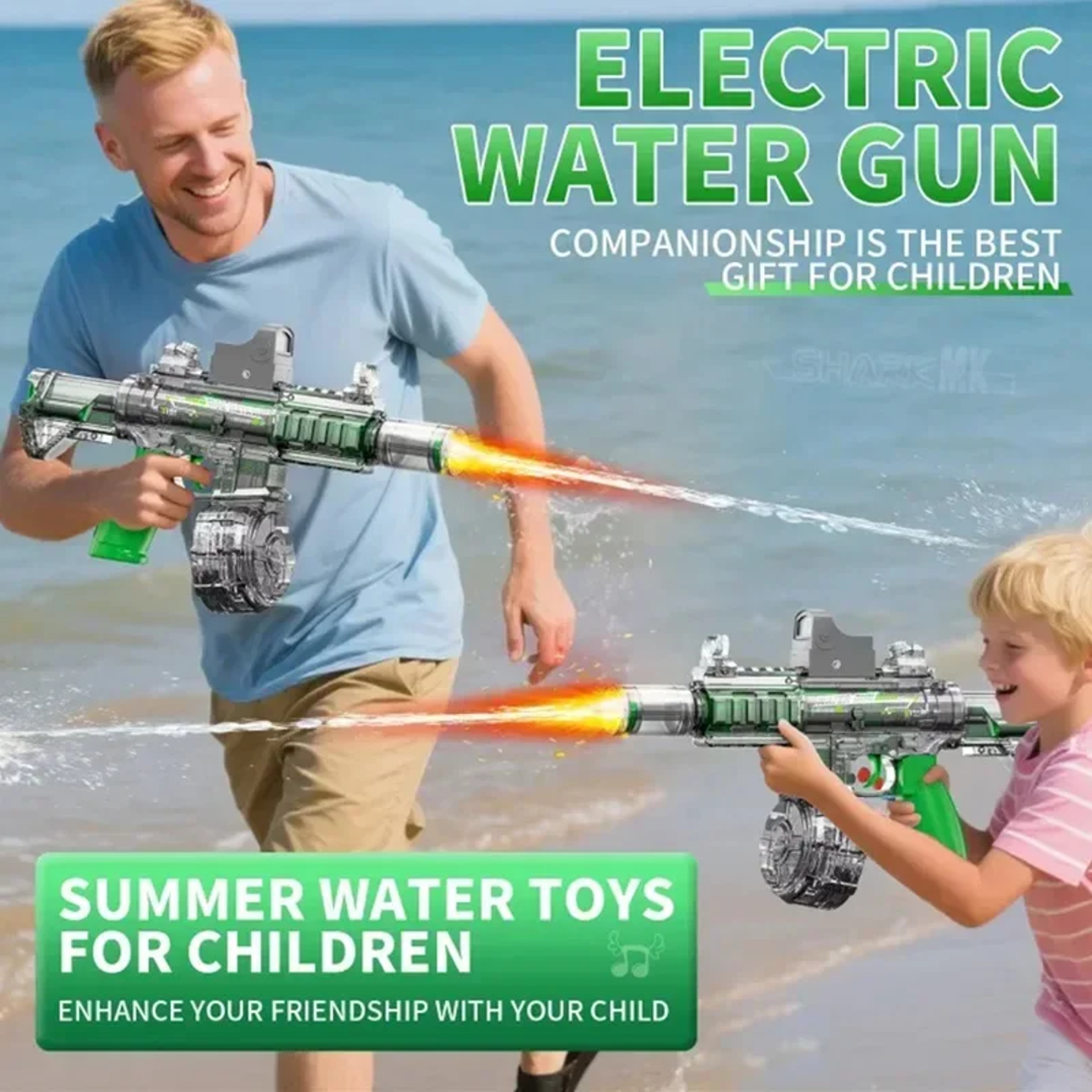 M416 Electric Water Gun Fully Automatic Water Blaster for Adults & Kids Summer Pool Beach Toy – view 4
